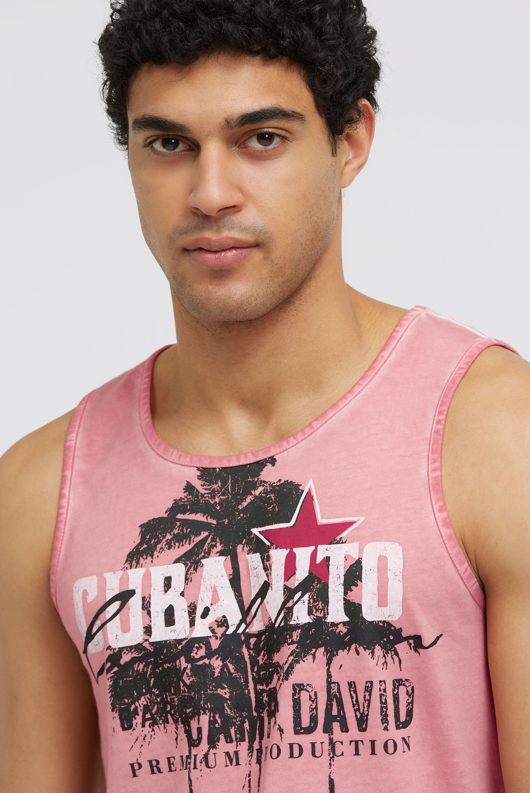 CAMP DAVID Tanktop aus Baumwolle