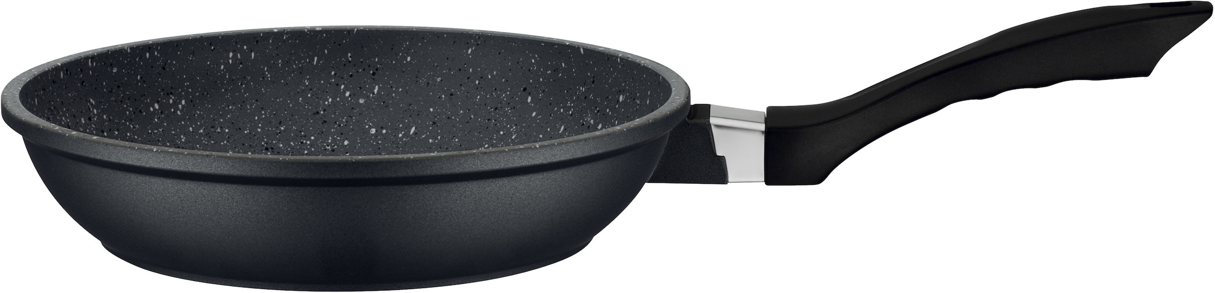 GSW Bratpfanne "Gourmet Granit" Aluminiumguss 1 Stk. tlg. mit VITAFLON GRANIT Antihaft-Versiegelung, Induktion
