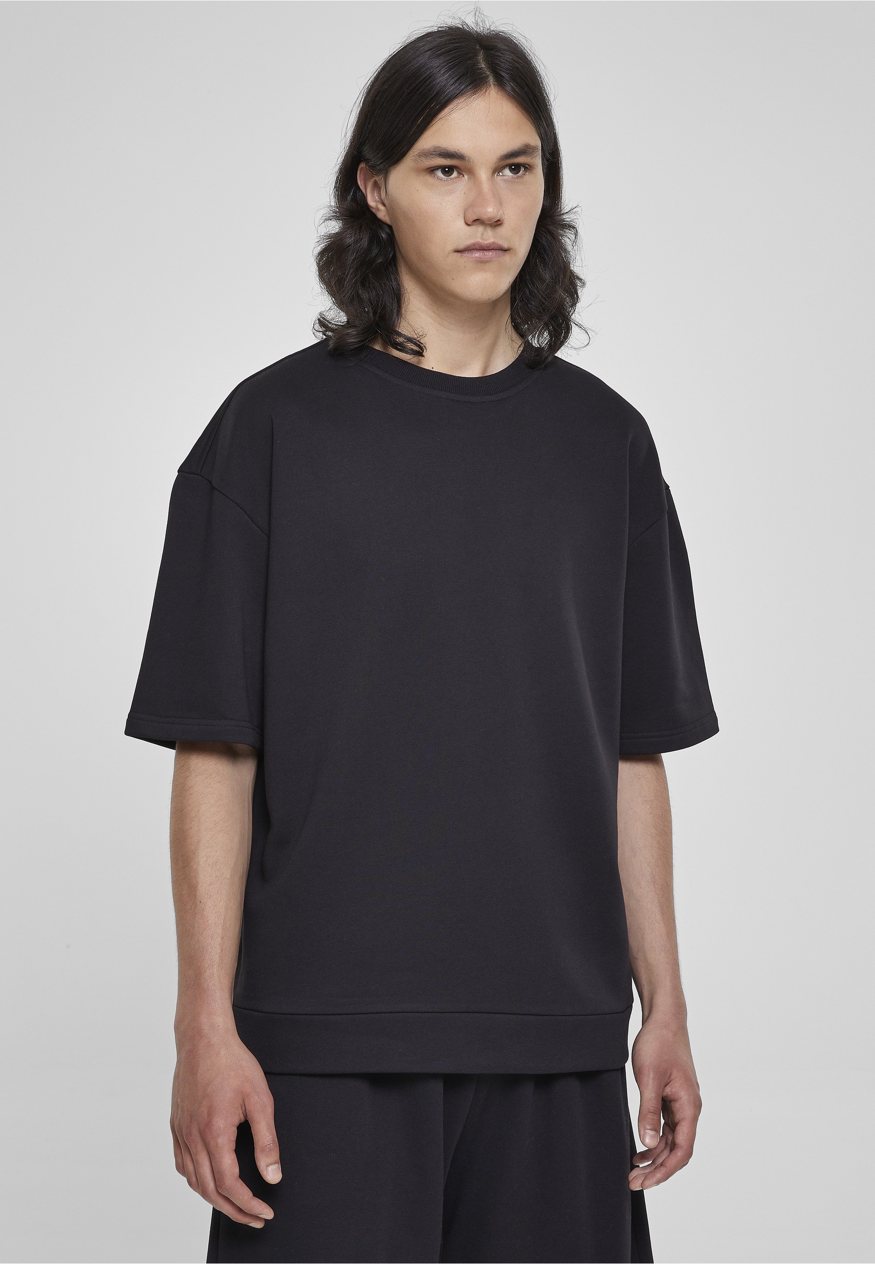URBAN CLASSICS Sweatshirt »Urban Classics Herren Oversized Short Sleeve Crew«, 1 Stk.
