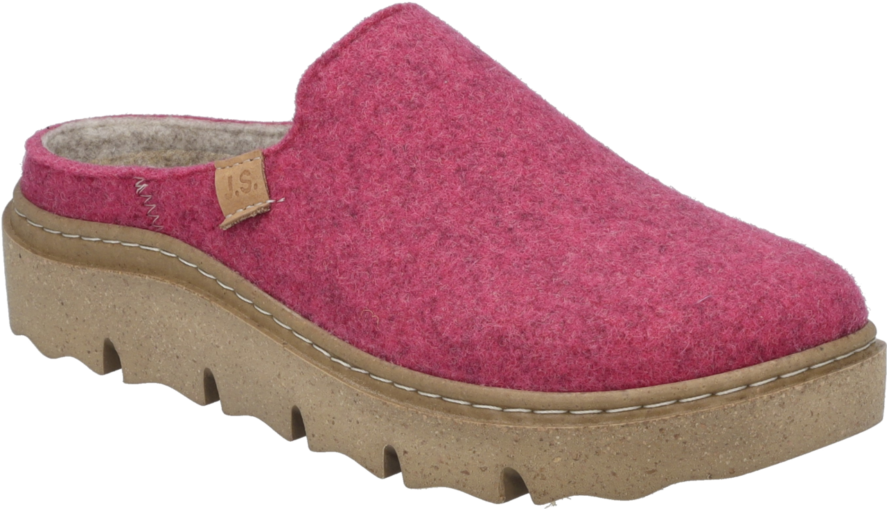 Josef Seibel Hausschuh "Charmaux 01" Pantoffel, Slipper mit modischer Plateausohle, Weite G (=weit)