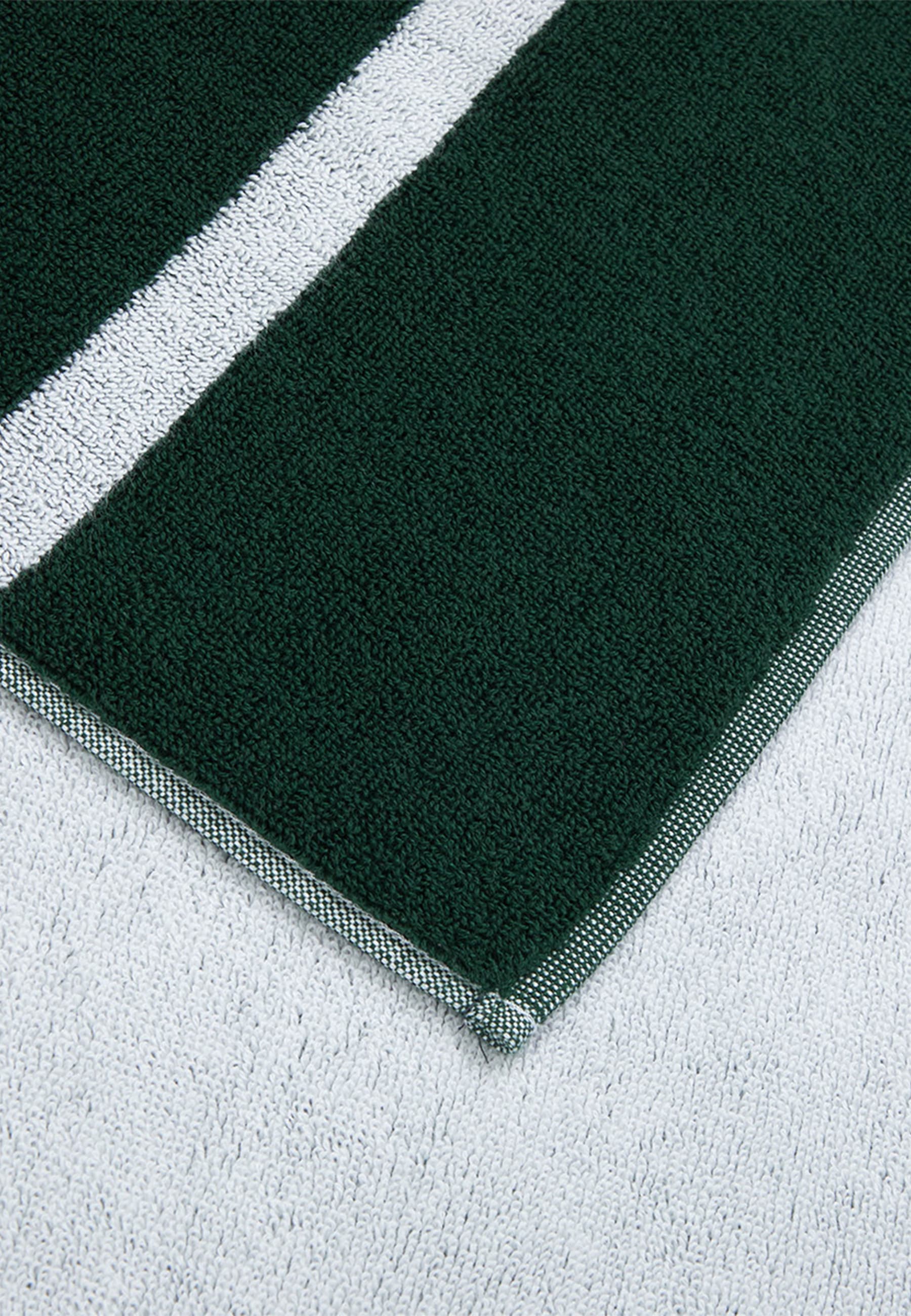 Lacoste Badetuch »LORIGIN« mit Label-Applikationen