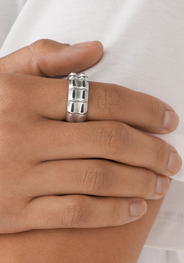 Diesel Fingerring »Schmuck Edelstahl Fingerring Shirt, - BAUR bestellen Hoodie, Jeans, Geschenk! | Underwear, Sneaker, Parfüm STEEL«, für zu