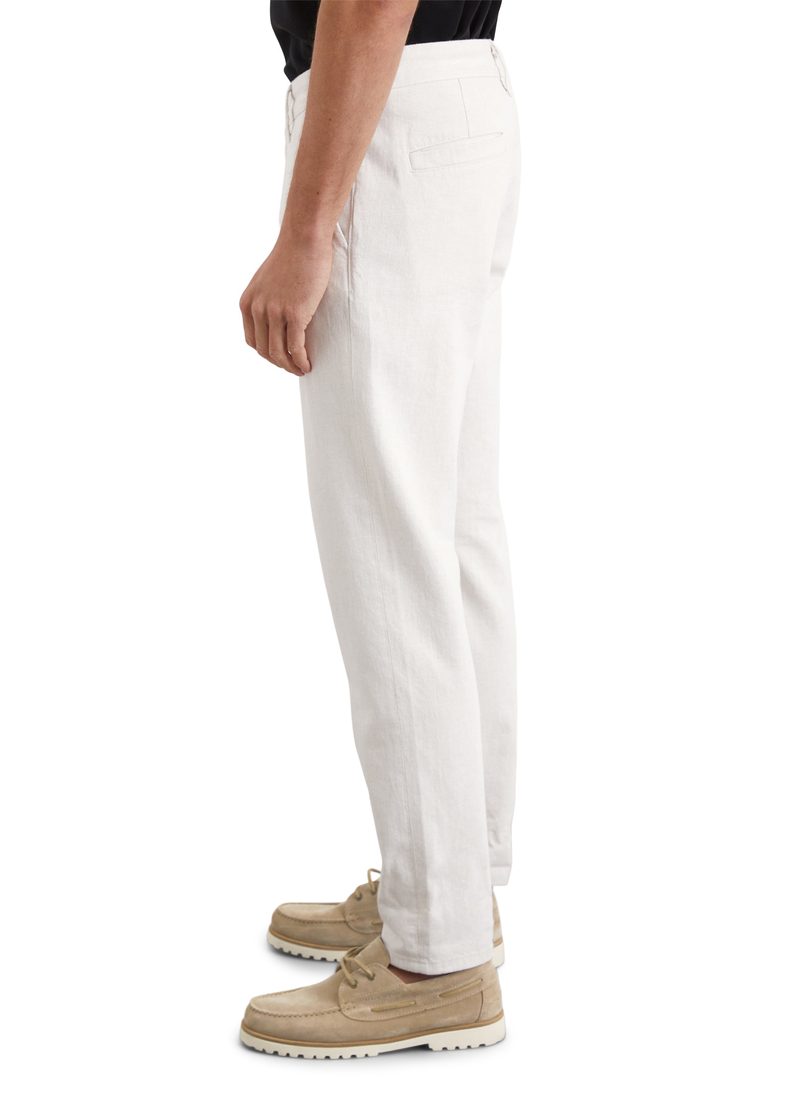Marc O'Polo Tapered-fit-Jeans »aus Bio-Baumwolle und Leinen«