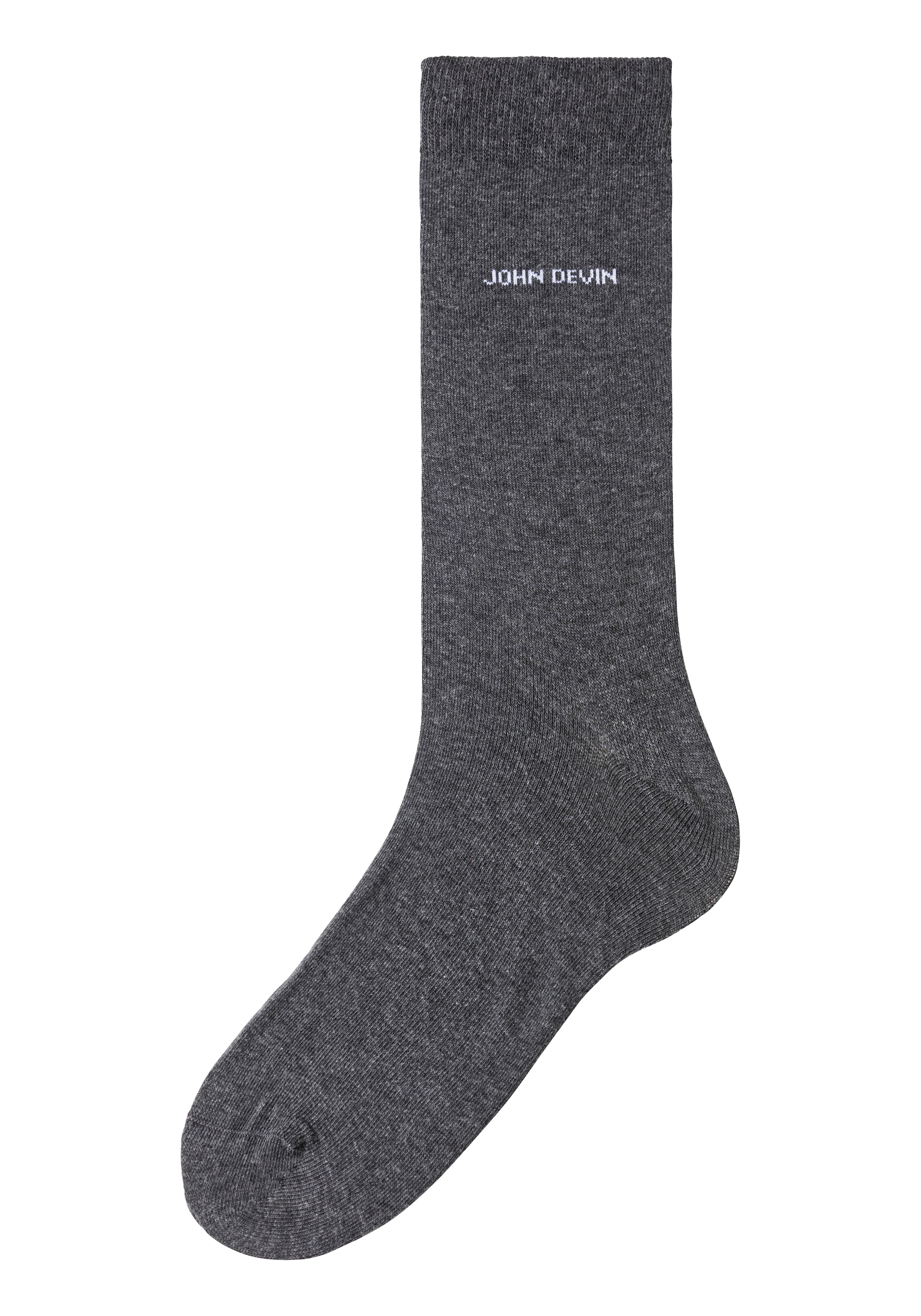 John Devin Basicsocken, (Packung, 7 Paar), für jeden Tag