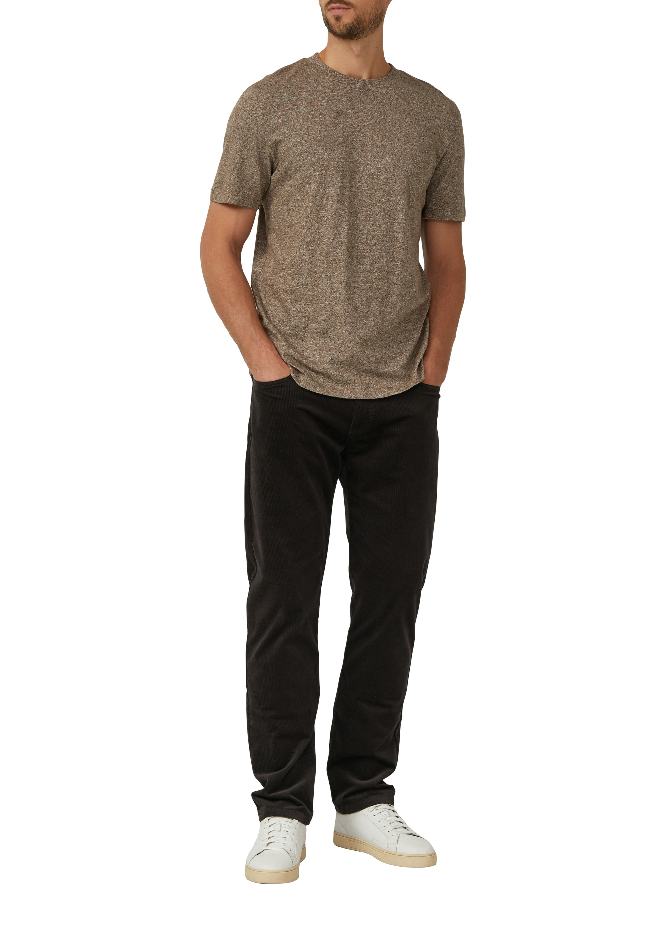 s.Oliver T-Shirt in Melange Optik günstig online kaufen