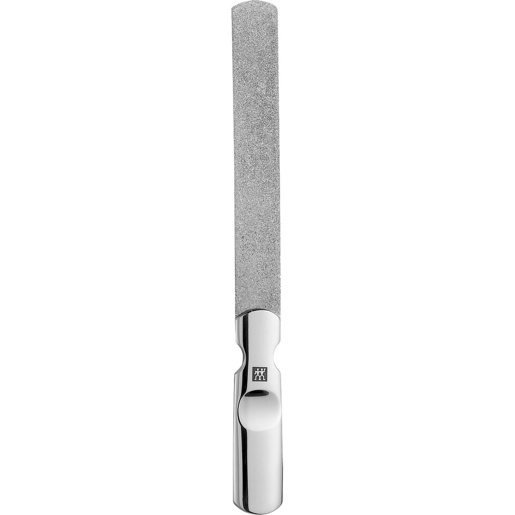 Zwilling Maniküre-Etui »CLASSIC INOX RAHMEN-ETUI SCHWARZ KROKO«, (5 tlg.)