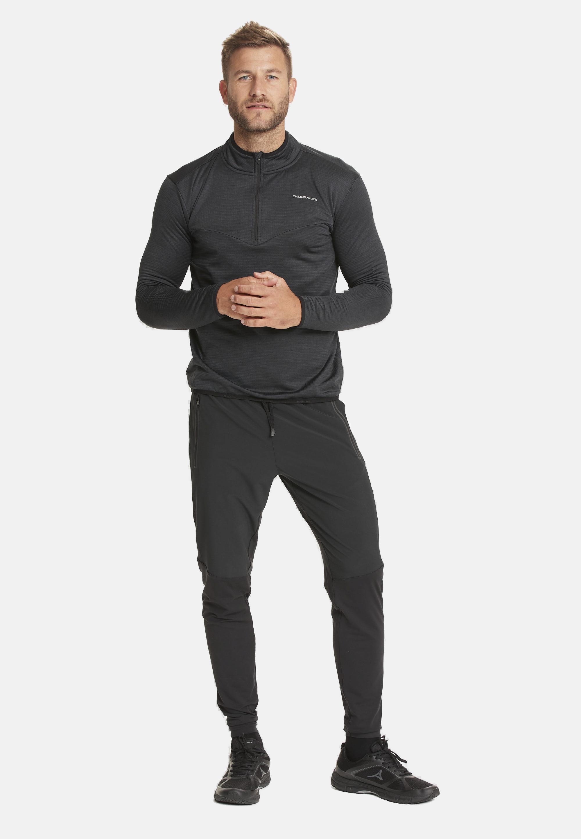 ENDURANCE Langarmshirt "LEDGER", mit sportlichen Funktionen