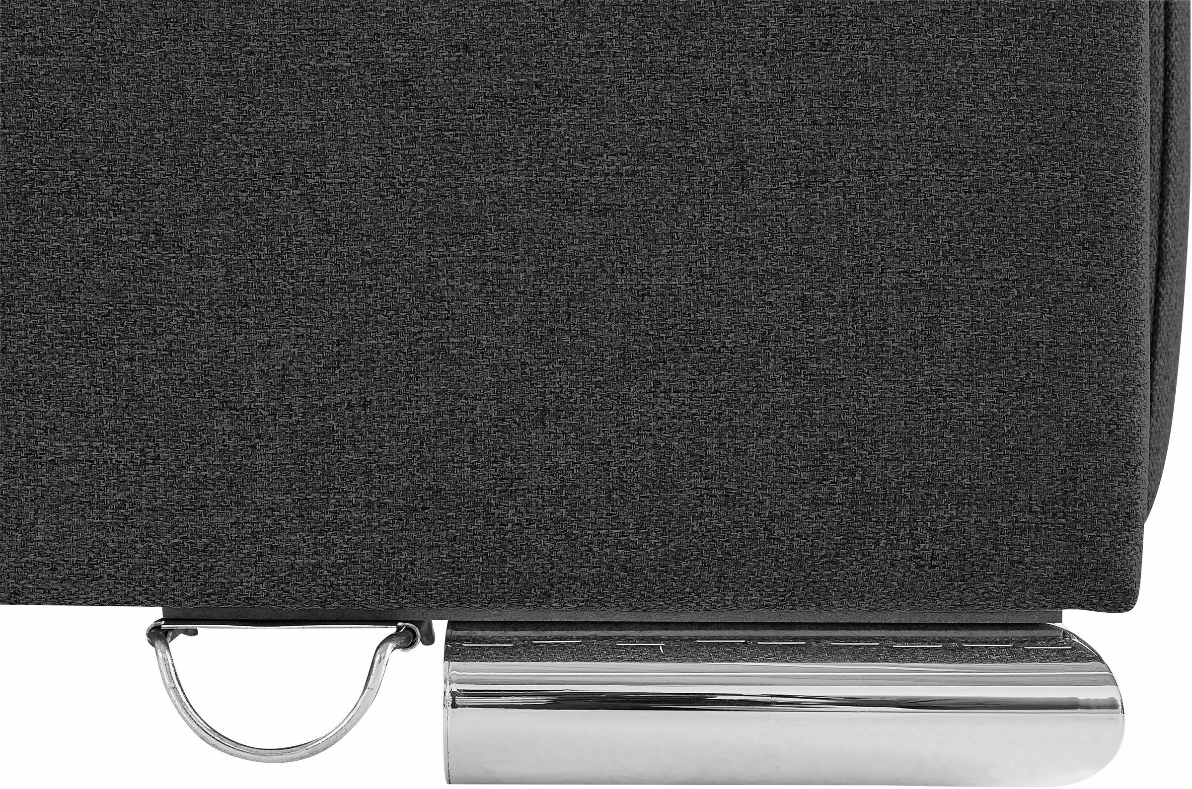 INOSIGN Ecksofa »Night & Day L-Form, B: 324 cm«, mit Bettfunktion, Bettkasten & 3 Zierkissen, Boxspringbett 180x200 cm