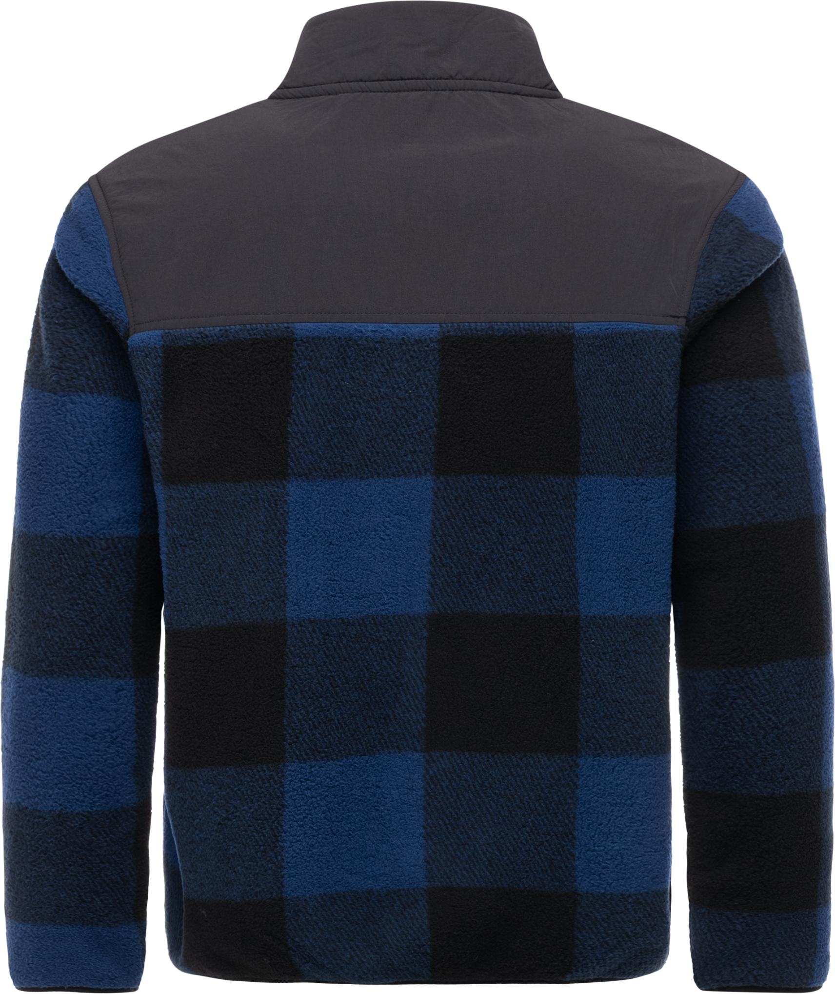 Ragwear Plüschjacke »Cherior« ohne Kapuze Kuschelig weiche Herren Fleecejacke