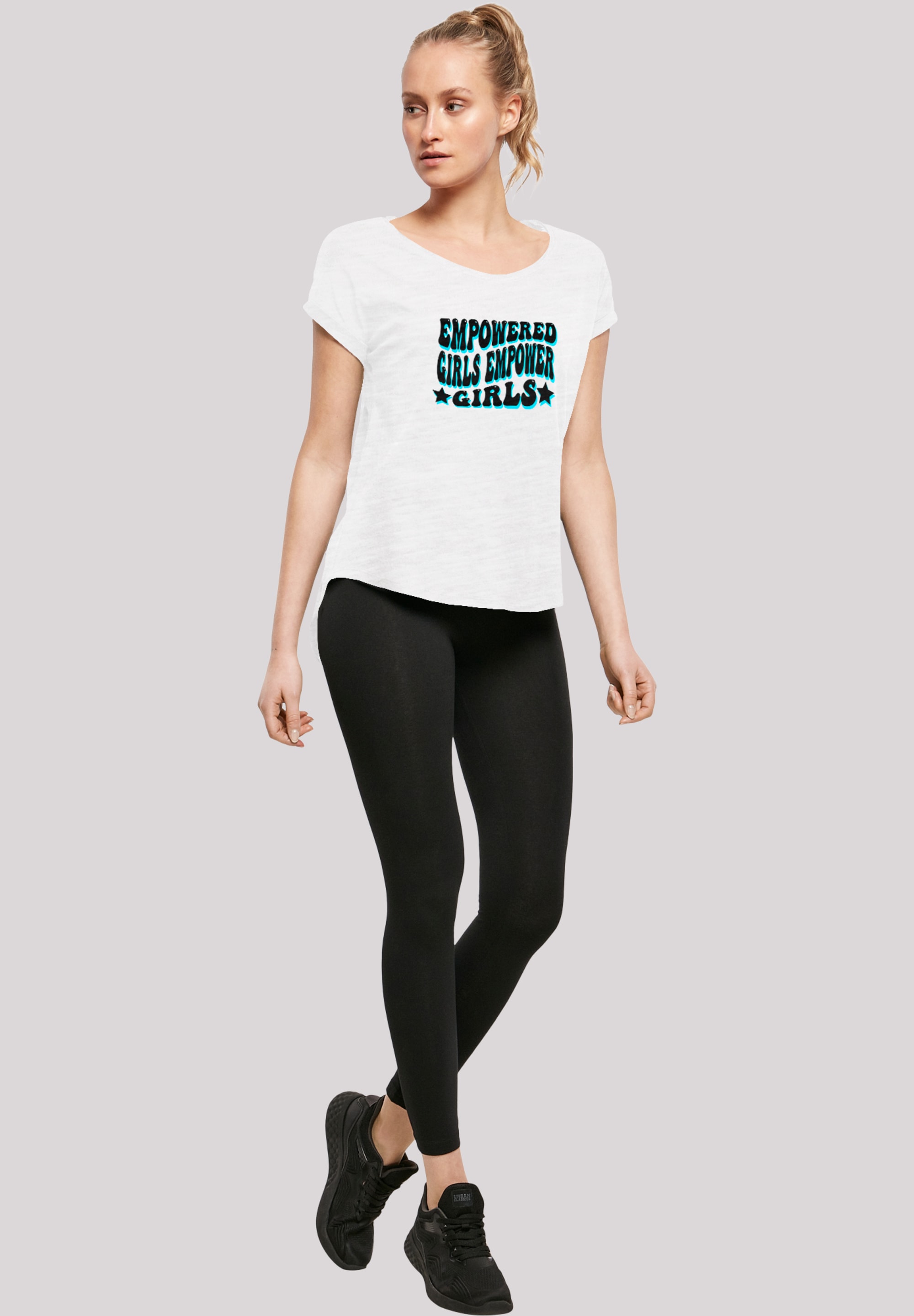 F4NT4STIC T-Shirt »Internationaler Frauentag Empowered Girls Power«, Premium Qualität