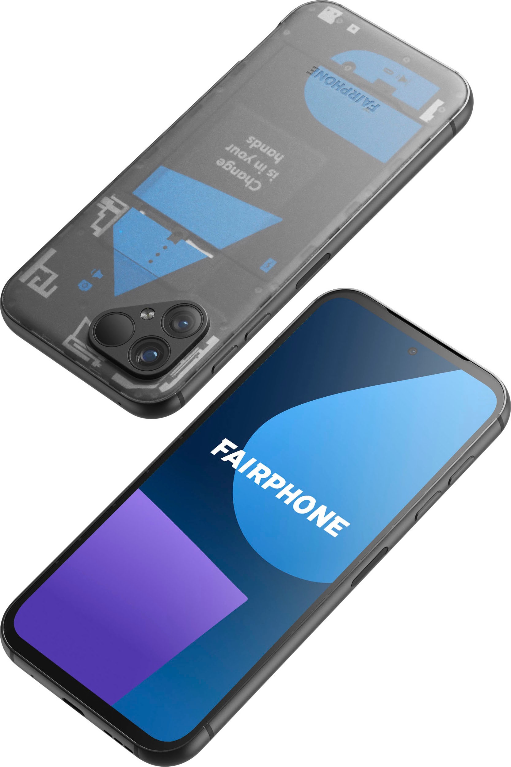 Fairphone Smartphone »FAIRPHONE 5«, transparent, 16,40 cm/6,46 Zoll, 256 GB Speicherplatz, 50 MP Kamera