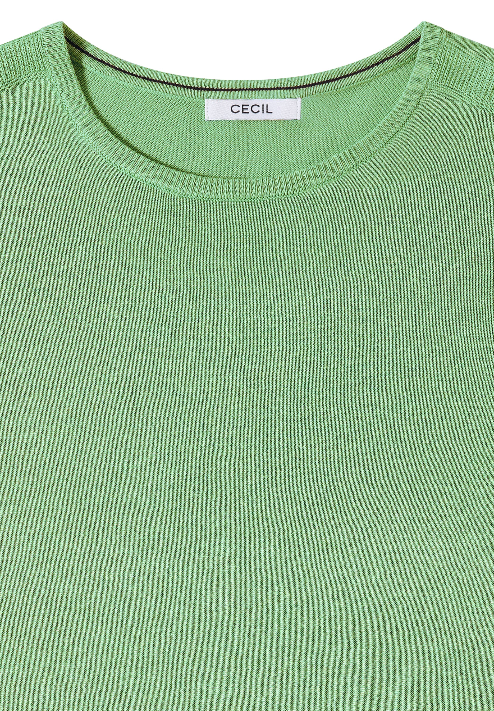 Cecil Strickpullover, mit feinem Detail an der Schulter und Viskose-Anteil