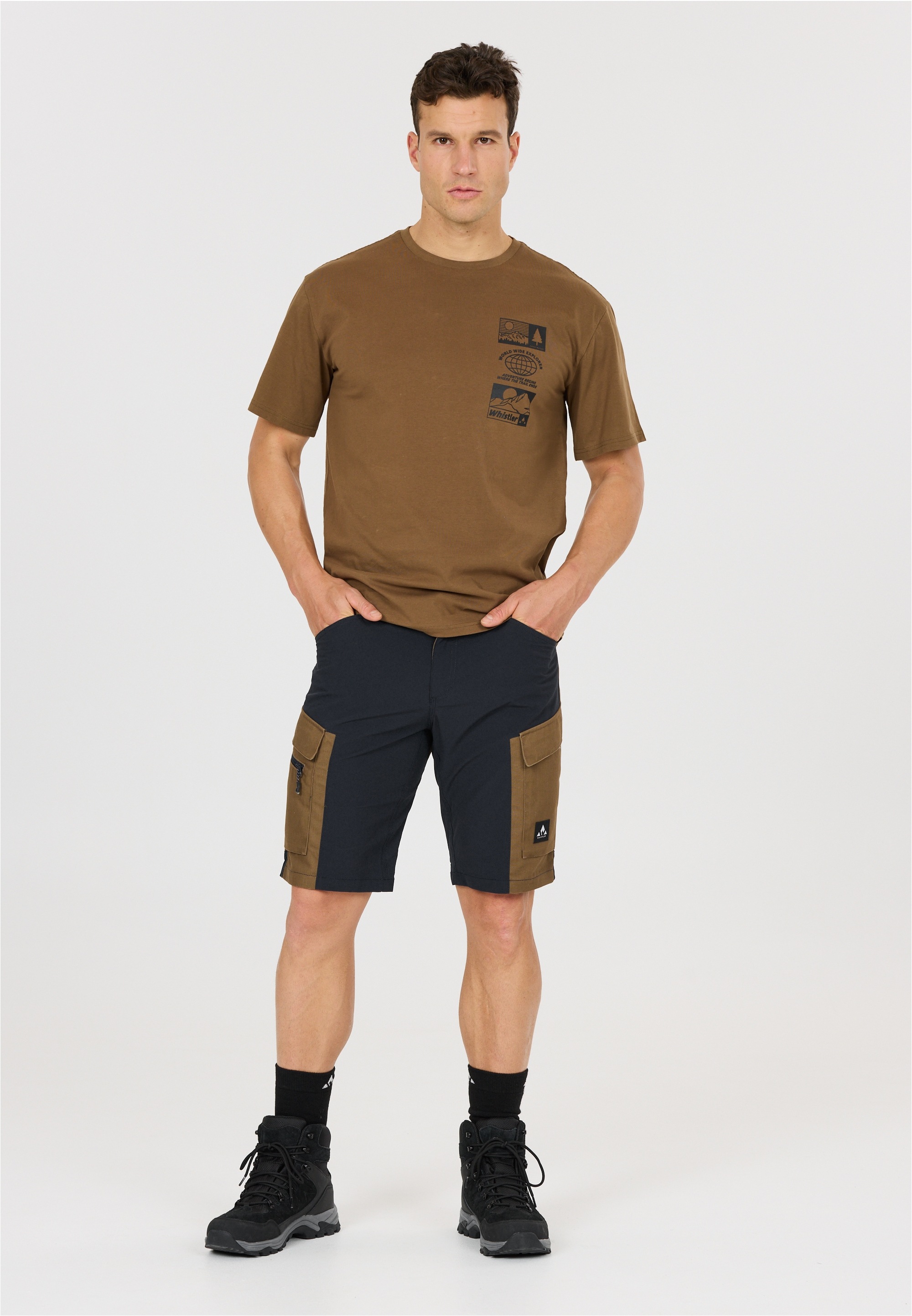 WHISTLER Shorts »ROMMY«  mit hoher Atmungsaktivität