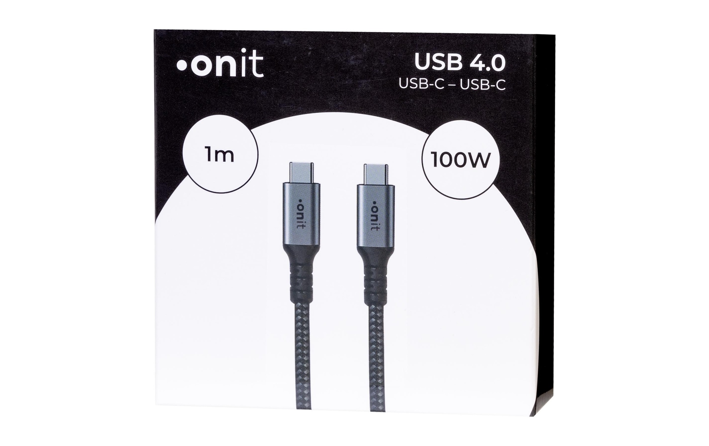 onit USB-Kabel »Pro USB C - USB C 1« USB-C 100 cm