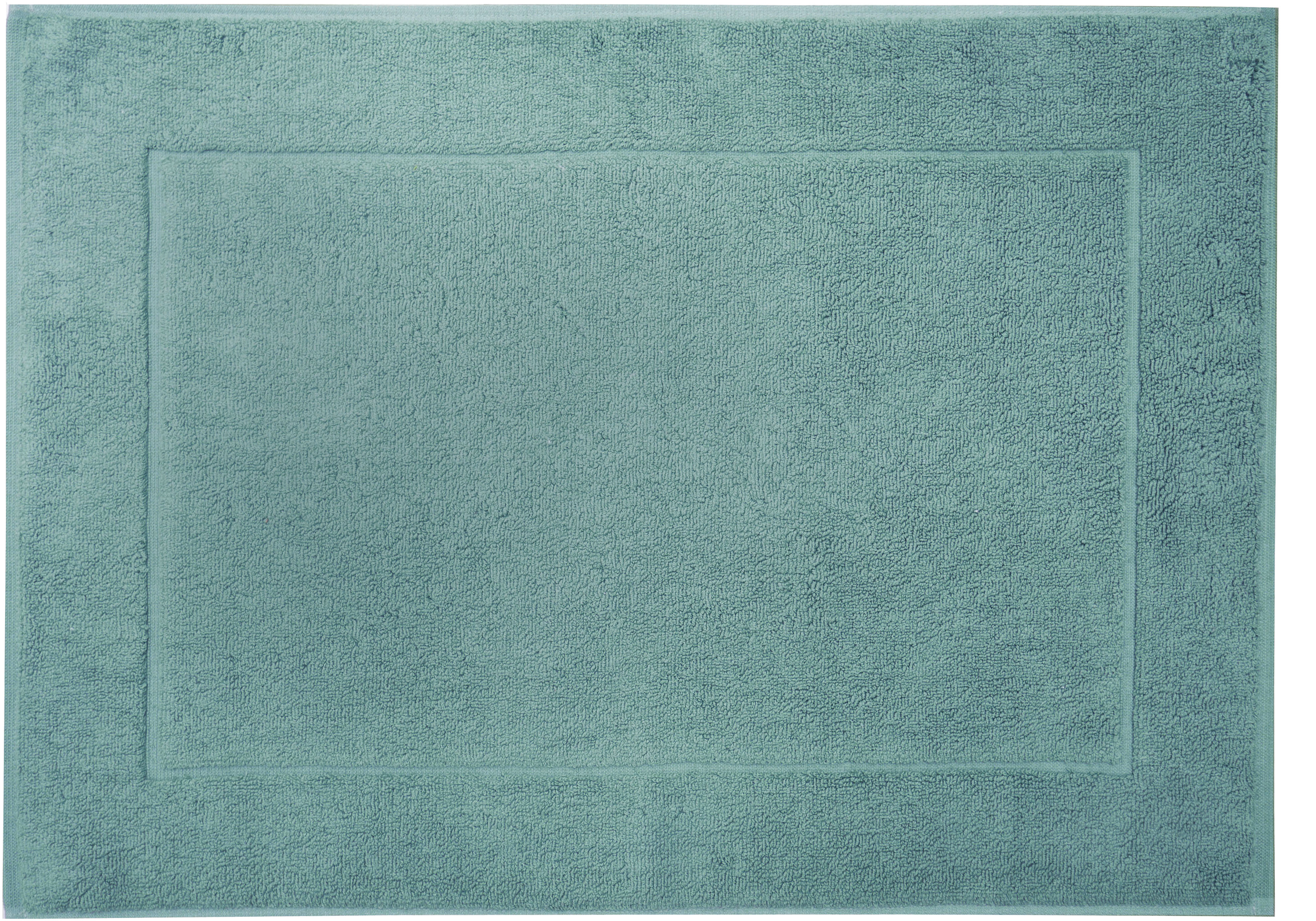 Badematte, H:11mm, blau, FRAMSOHN FROTTIER, Baumwolle, Badematten, "Uni Basic Hotelmatte", große Farbpalette, Hergestellt in Österreich,