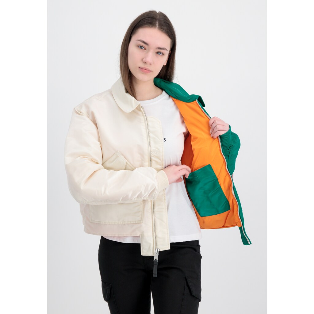 Alpha Industries Bomberjacke »ALPHA INDUSTRIES Women - Bomber Jackets CWU TC Wmn«