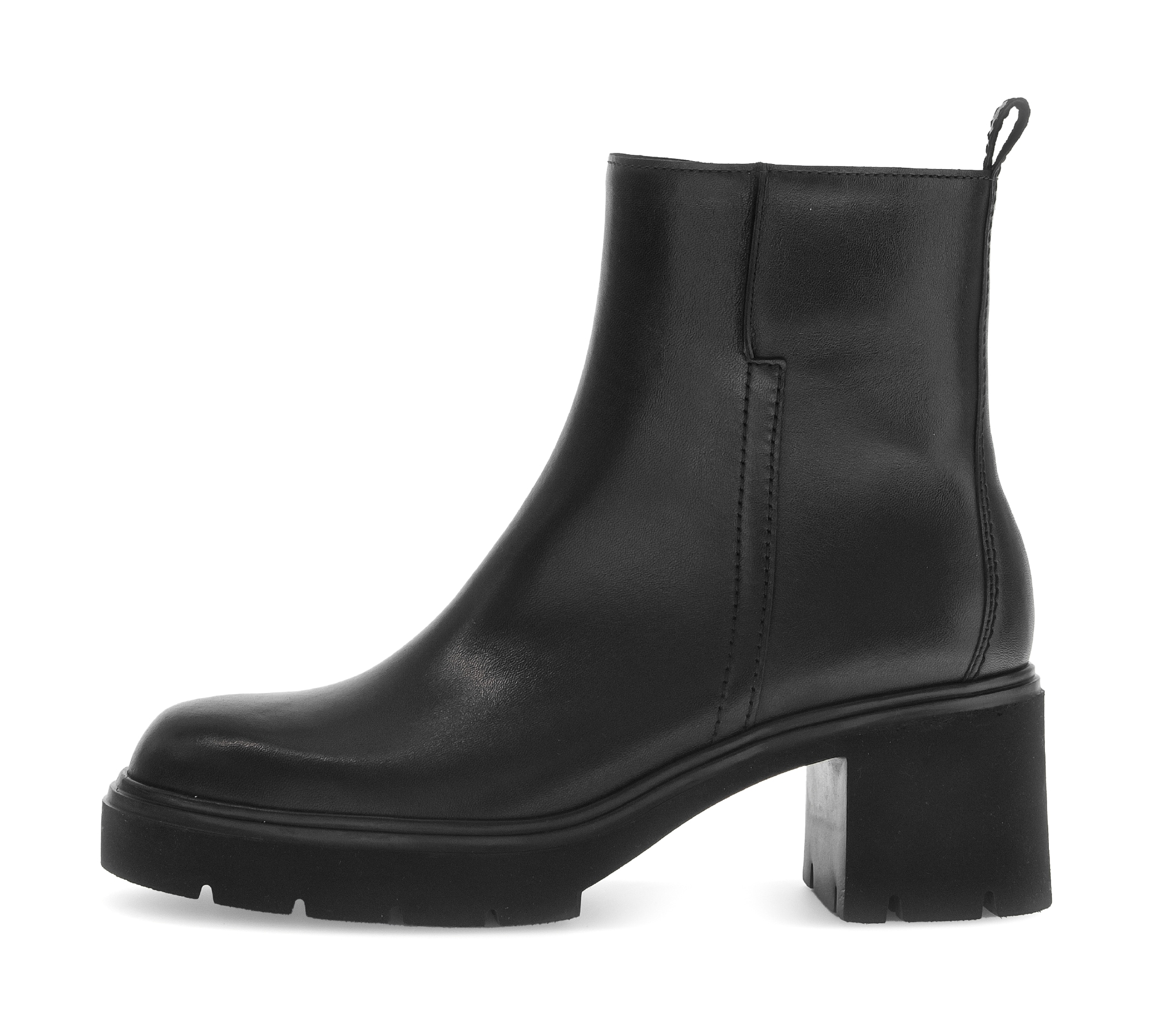 Gabor Stiefelette, Blockabsatz, Ankleboots, Businessboots mit dezenten Ziernähten
