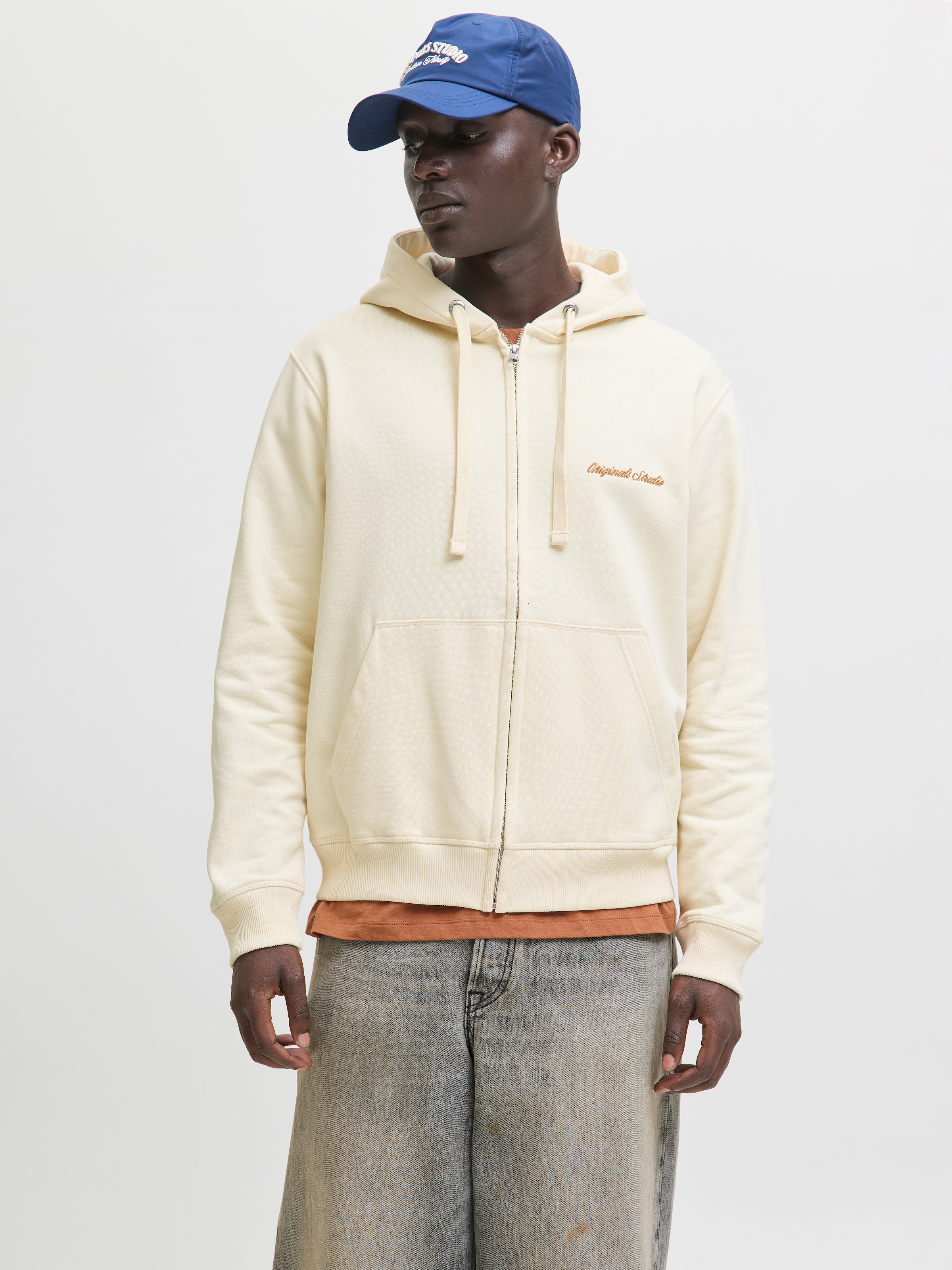Jack & Jones Kapuzensweatshirt "JORNORREBRO EMB SWEAT ZIP HOOD NOOS", mit S günstig online kaufen