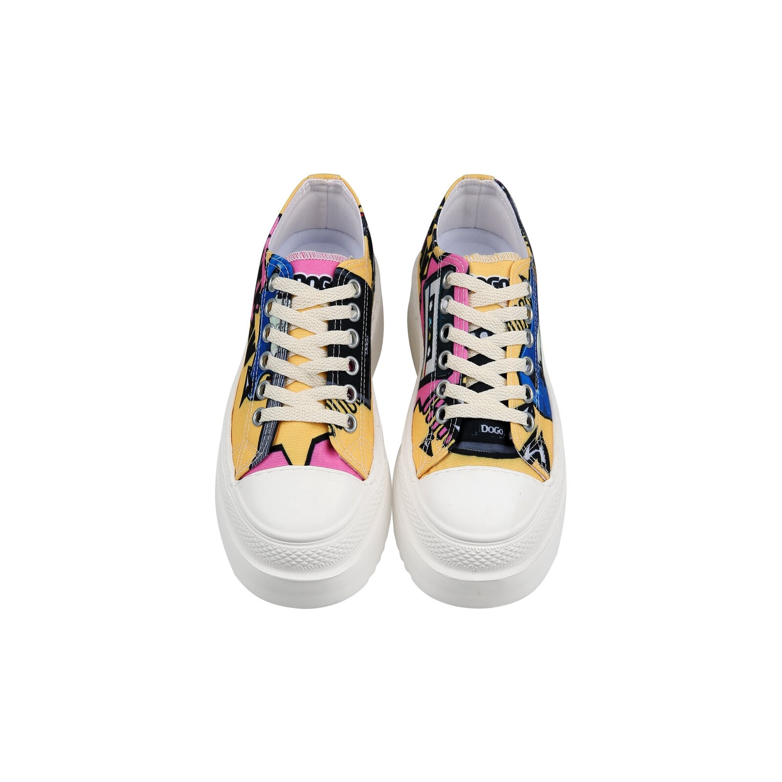 DOGO Sneaker »Freya Low-Top Sneaker Rock On Damen Sneaker«  Handgefertigt