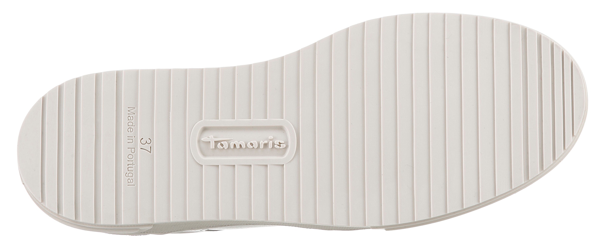 Tamaris Plateausneaker, Freizeitschuh, Halbschuh, Schnürschuh, herausnehmbare Innensohle