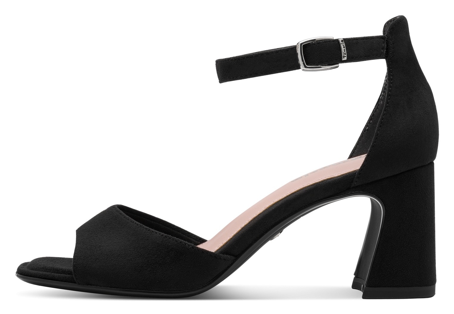 Tamaris Sandalette  Blockabsatz, Riemchensandale, Sommerschuh in veganer Verarbeitung