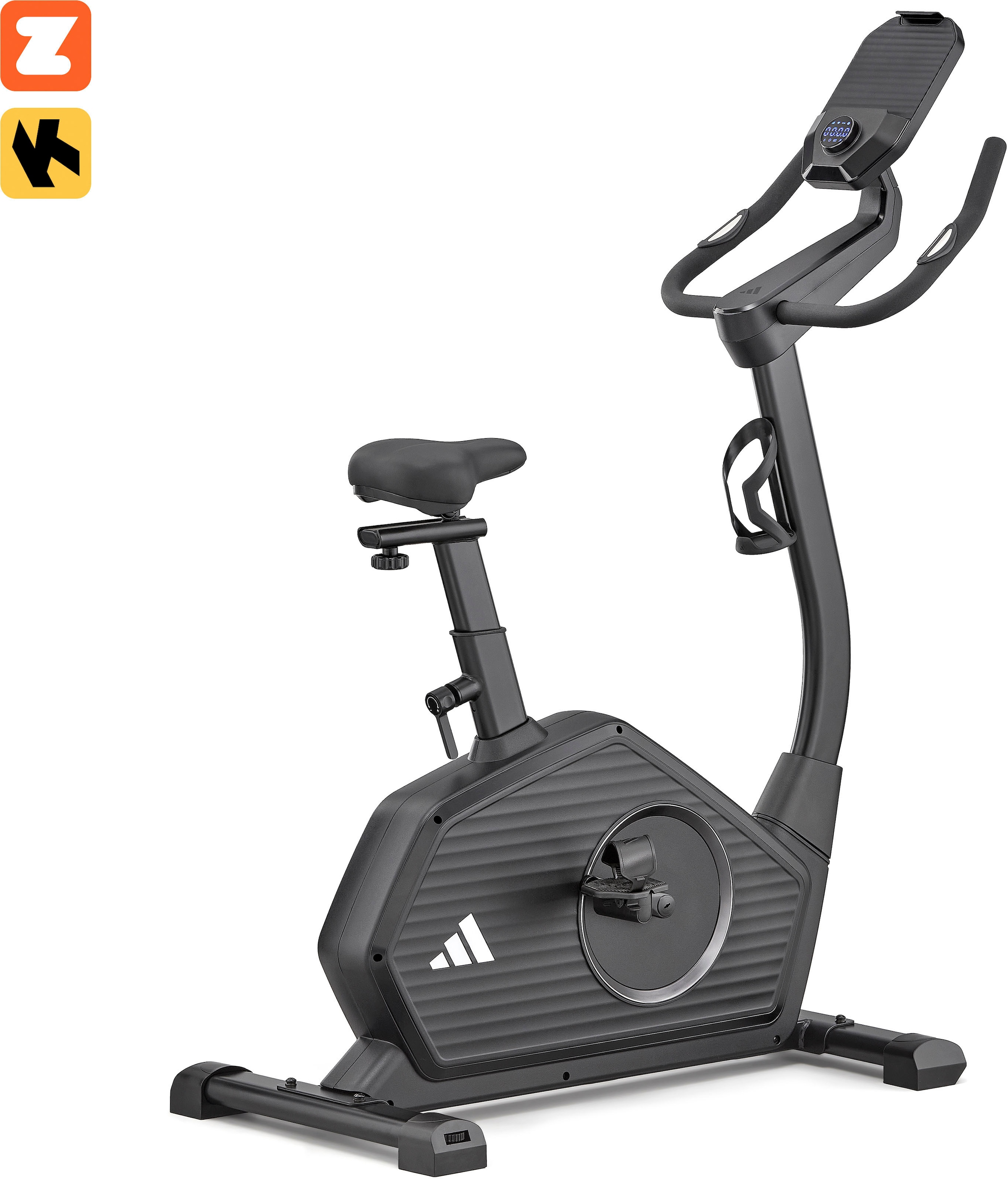 adidas Performance Ergometer "C-24c" 120 kg max. Benutzergewicht, Fahrrad, 32 Widerstandsstufen