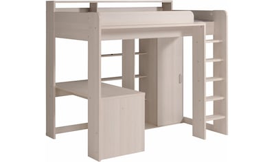 Hochbett »Higher«, inkl. Schrank, Schreibtisch und Regal