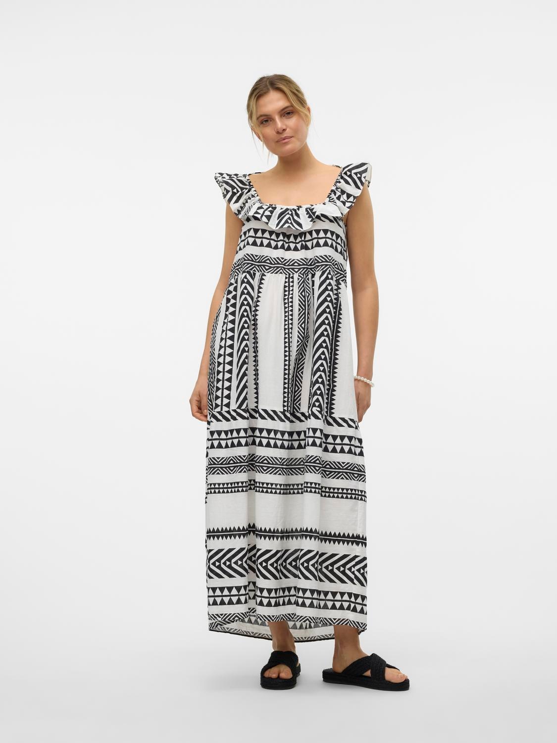 Vero Moda Maxikleid »VMDICTHE SL ANKLE DRESS WVN GA«, Sommerkleid