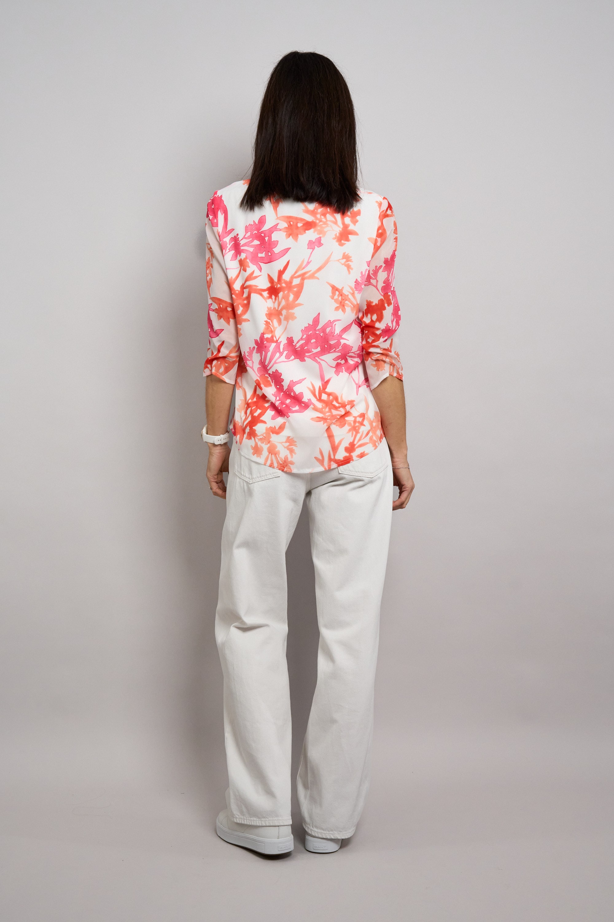 Seidel Moden Druckbluse mit floralem Muster - MADE IN GERMANY