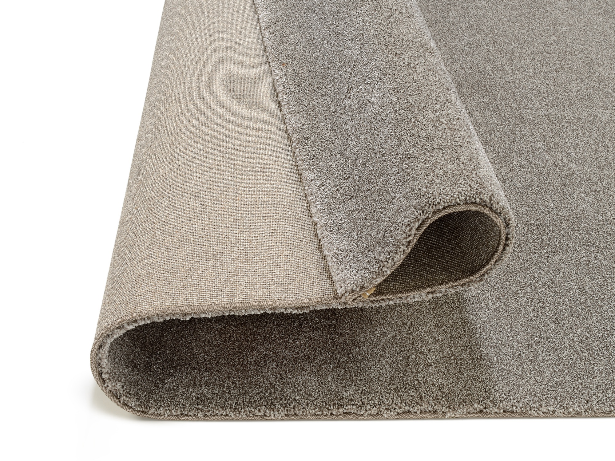 Teppich OCI DIE TEPPICHMARKE "NEW VILLA MELANGE, auch als Läufer und in rund", braun (hellbraun), B:80cm H:20mm L:250cm, Polypropylen, Teppiche, Teppich, dichter Shaggy, melierte uni Farben, robuster Hochflor, Wohnzimmer 3