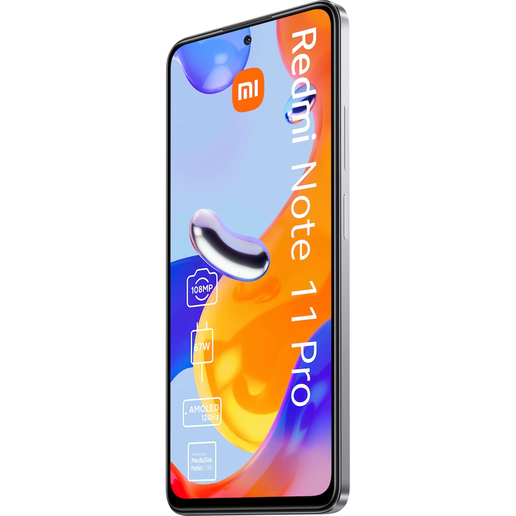 Xiaomi Smartphone »Redmi Note 11 Pro«, polar white, 16,94 cm/6,67 Zoll, 64 GB Speicherplatz, 108 MP Kamera