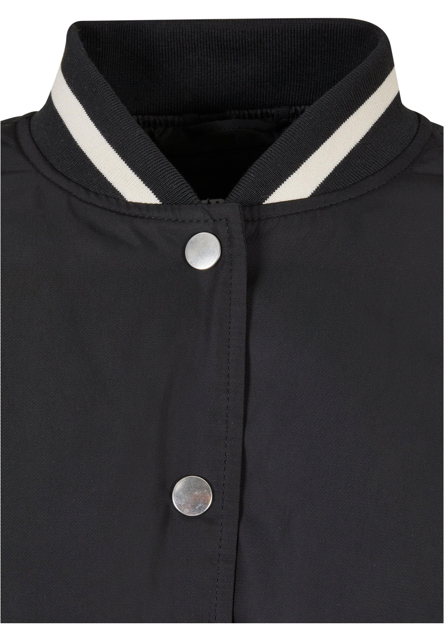 URBAN CLASSICS Anorak »Urban Classics Damen Ladies Oversized Recycled College Jacket«, (1 St.), ohne Kapuze