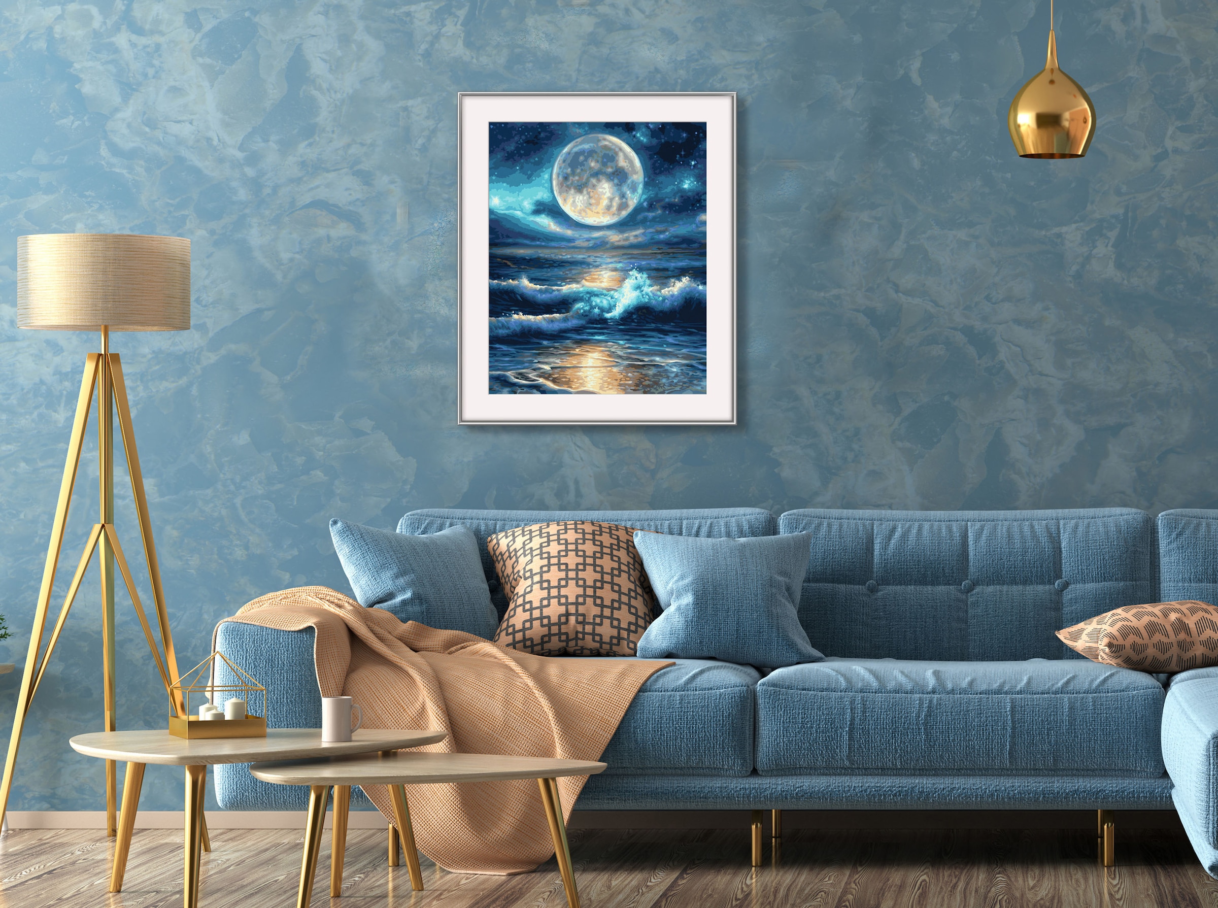 Schipper Malen nach Zahlen »Meisterklasse Premium - Magie des Mondes« Made in Germany