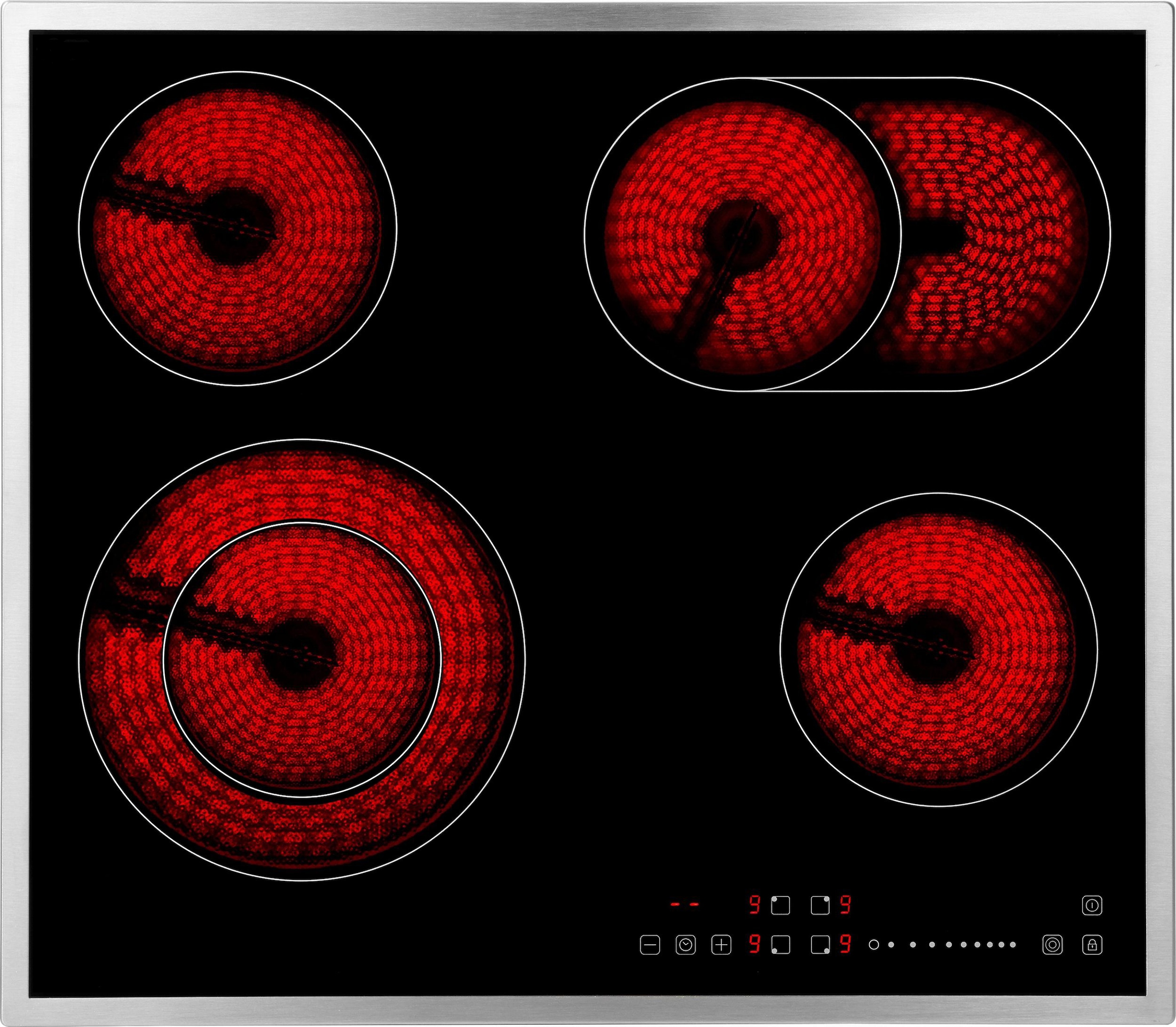 Hanseatic Elektro-Kochfeld "HC66072TS" günstig online kaufen