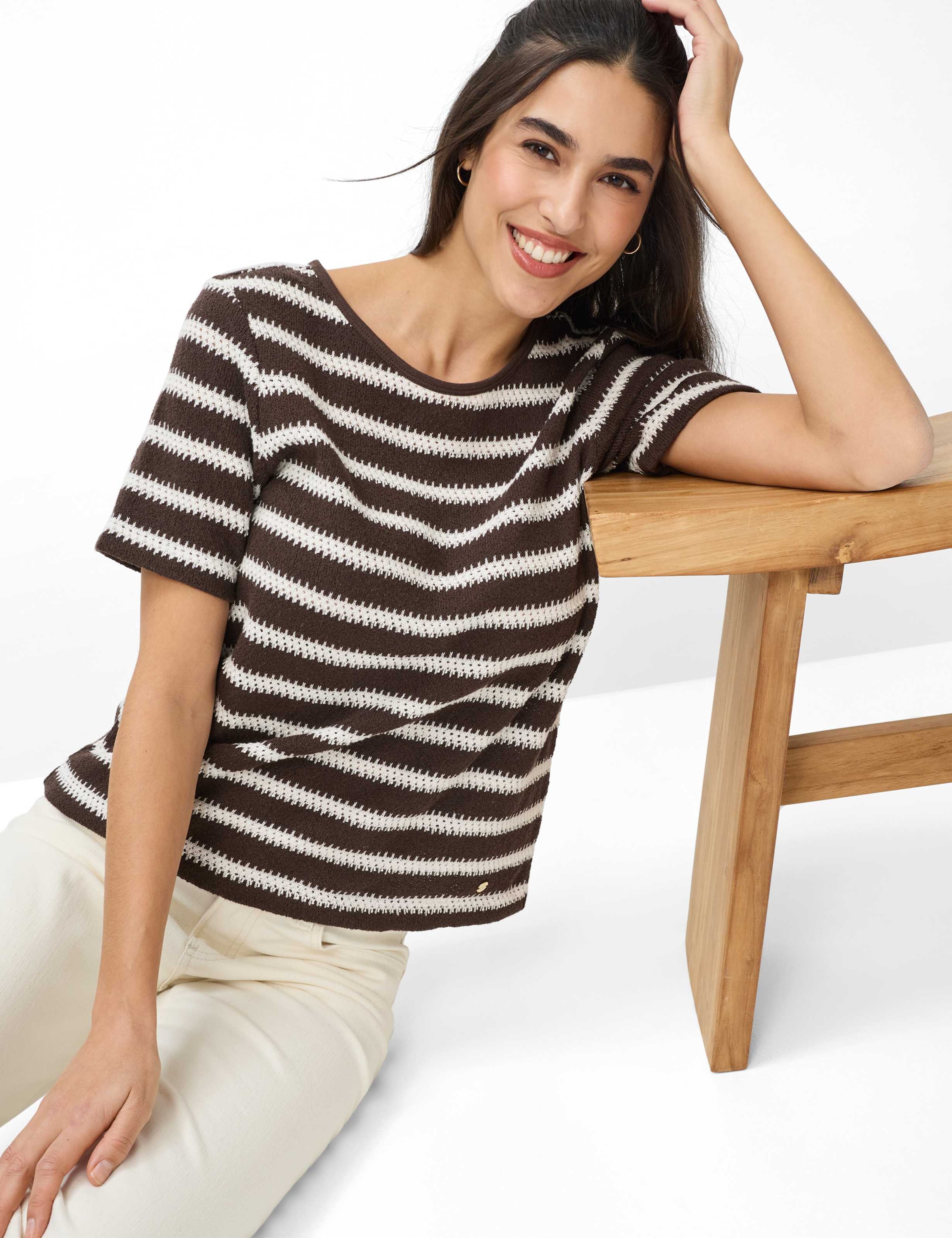 Brax Kurzarmshirt »Style CIRA S«