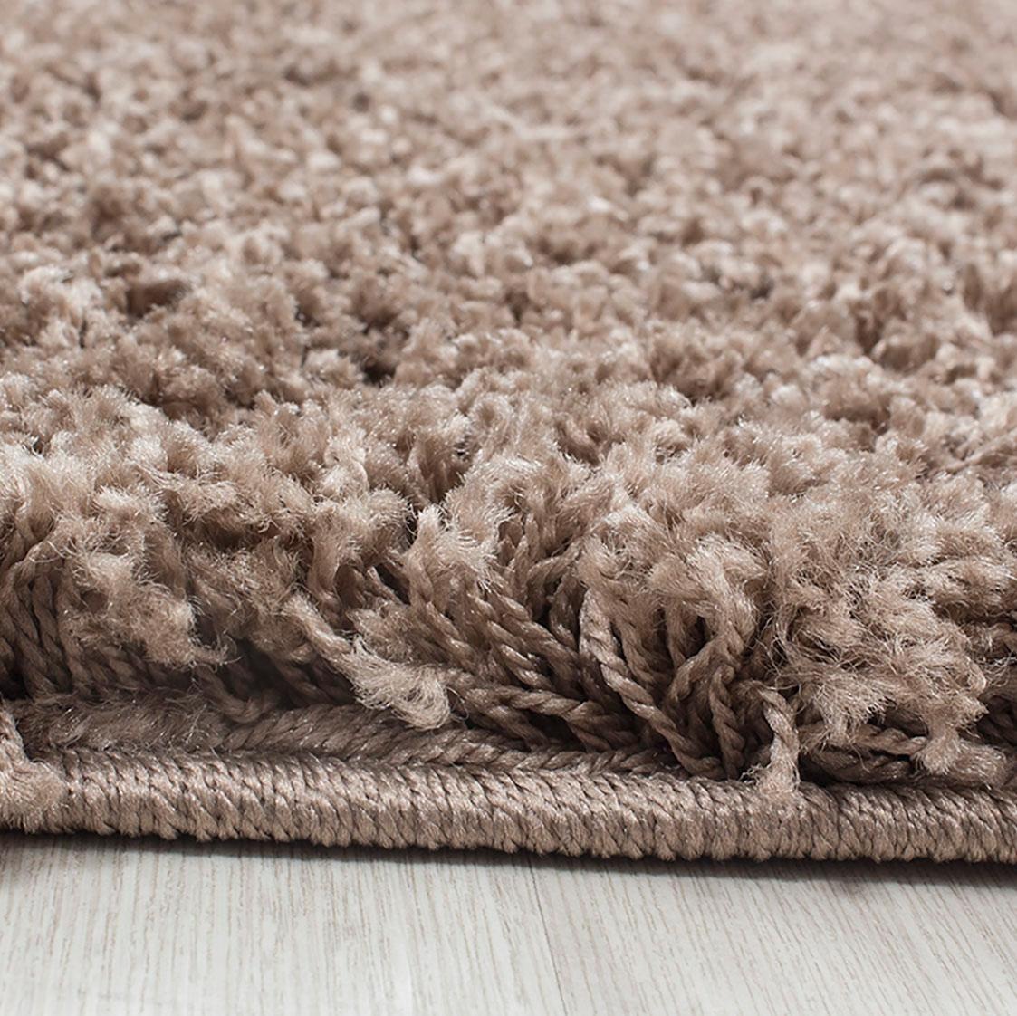 AYYILDIZ Life Shaggy 1500 Runner Brown 80x250cm 3