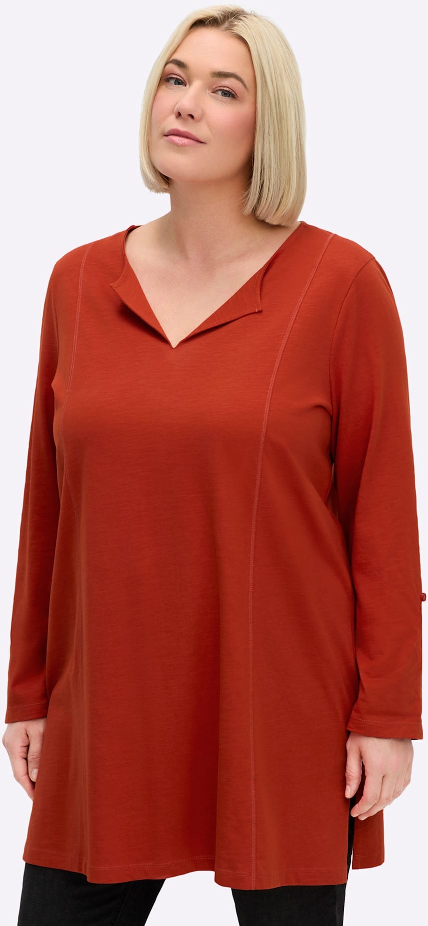 Sheego Longshirt "Longshirt", 1 Stk. günstig online kaufen