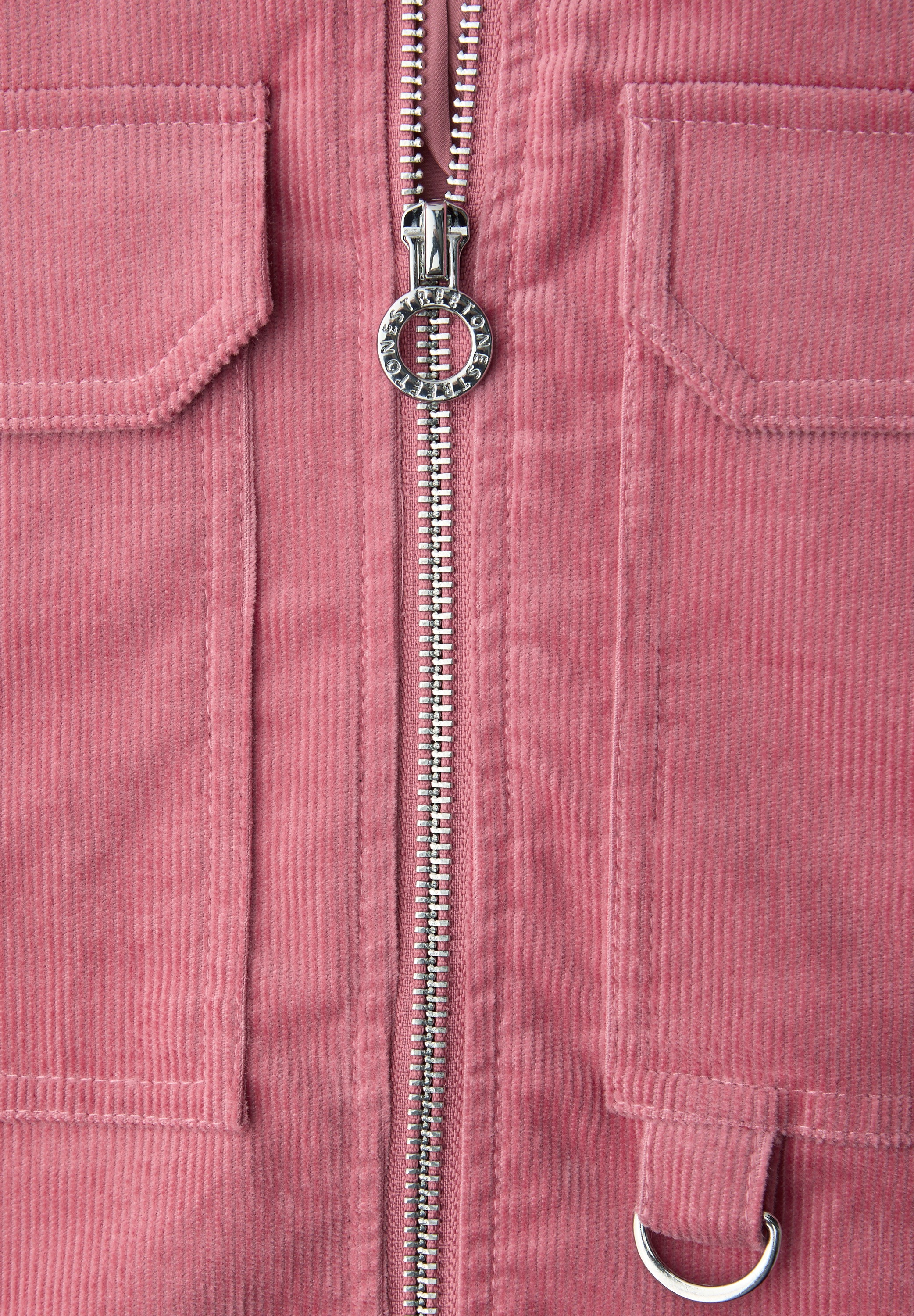 STREET ONE Cordjacke ohne Kapuze in Cord-Optik