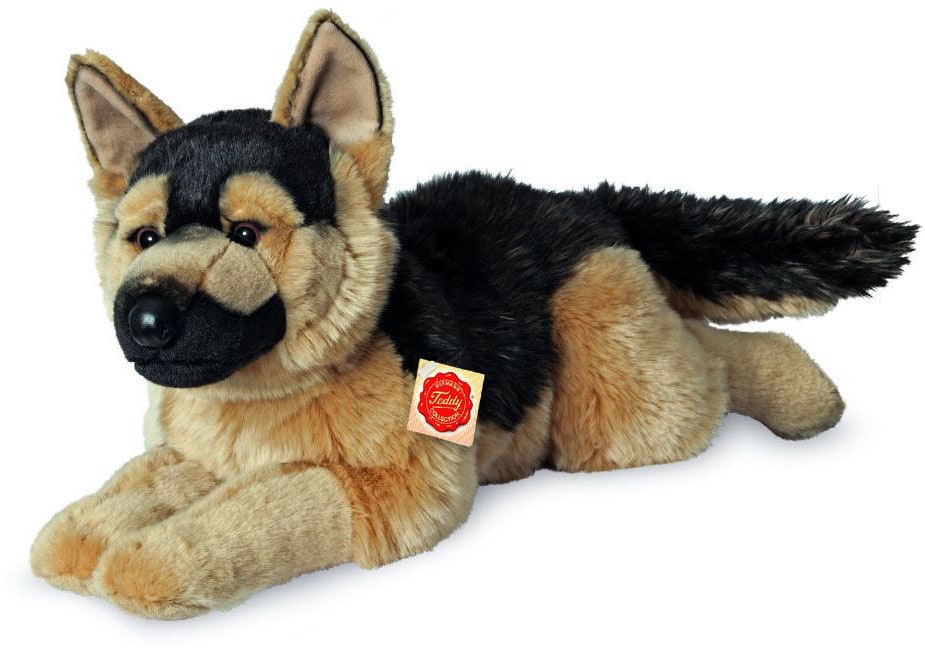 Teddy Hermann® Kuscheltier »Schäferhund liegend, 60 cm«, zum Teil aus recyceltem Material