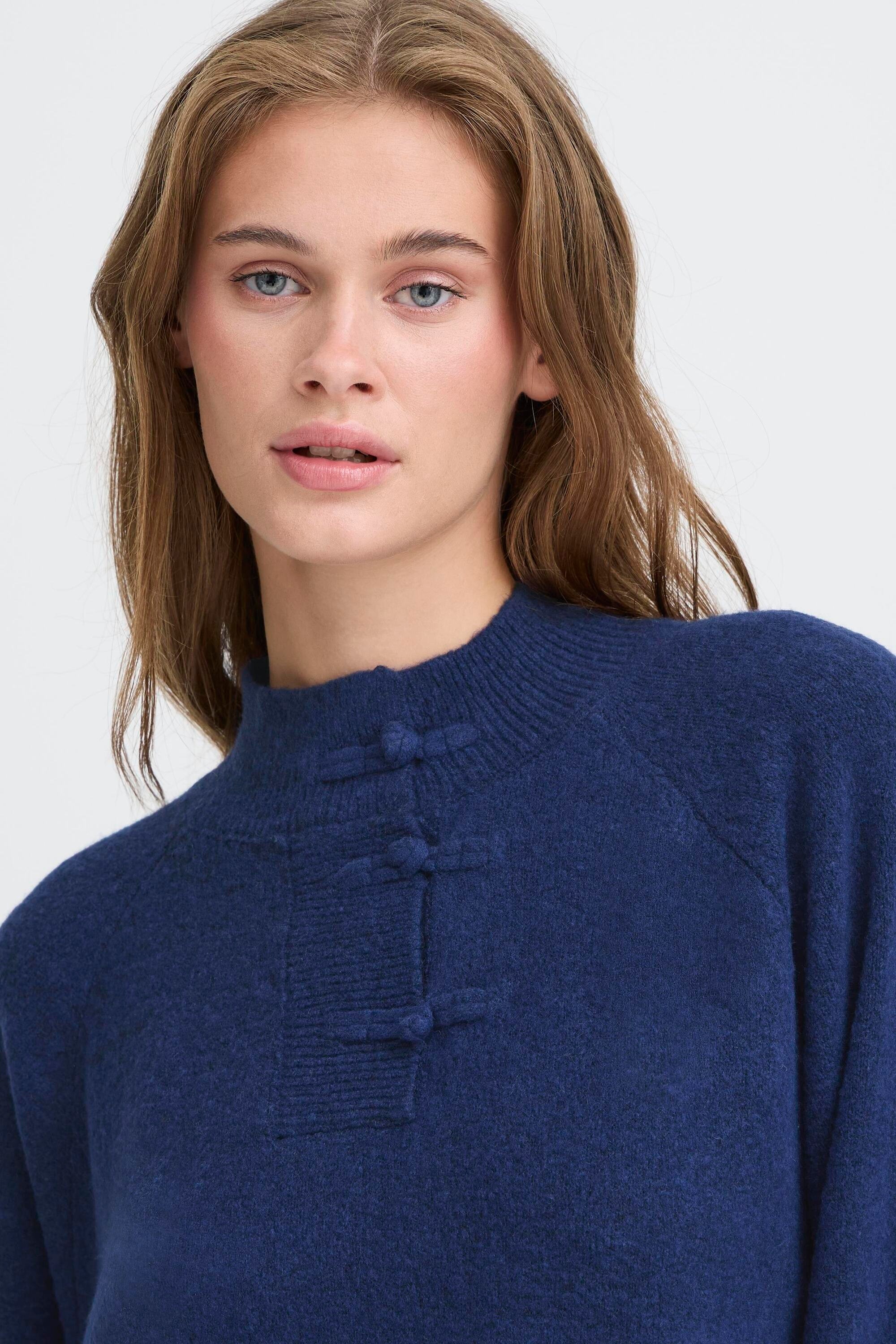 Ichi Strickpullover »Langarm IHDASILA«