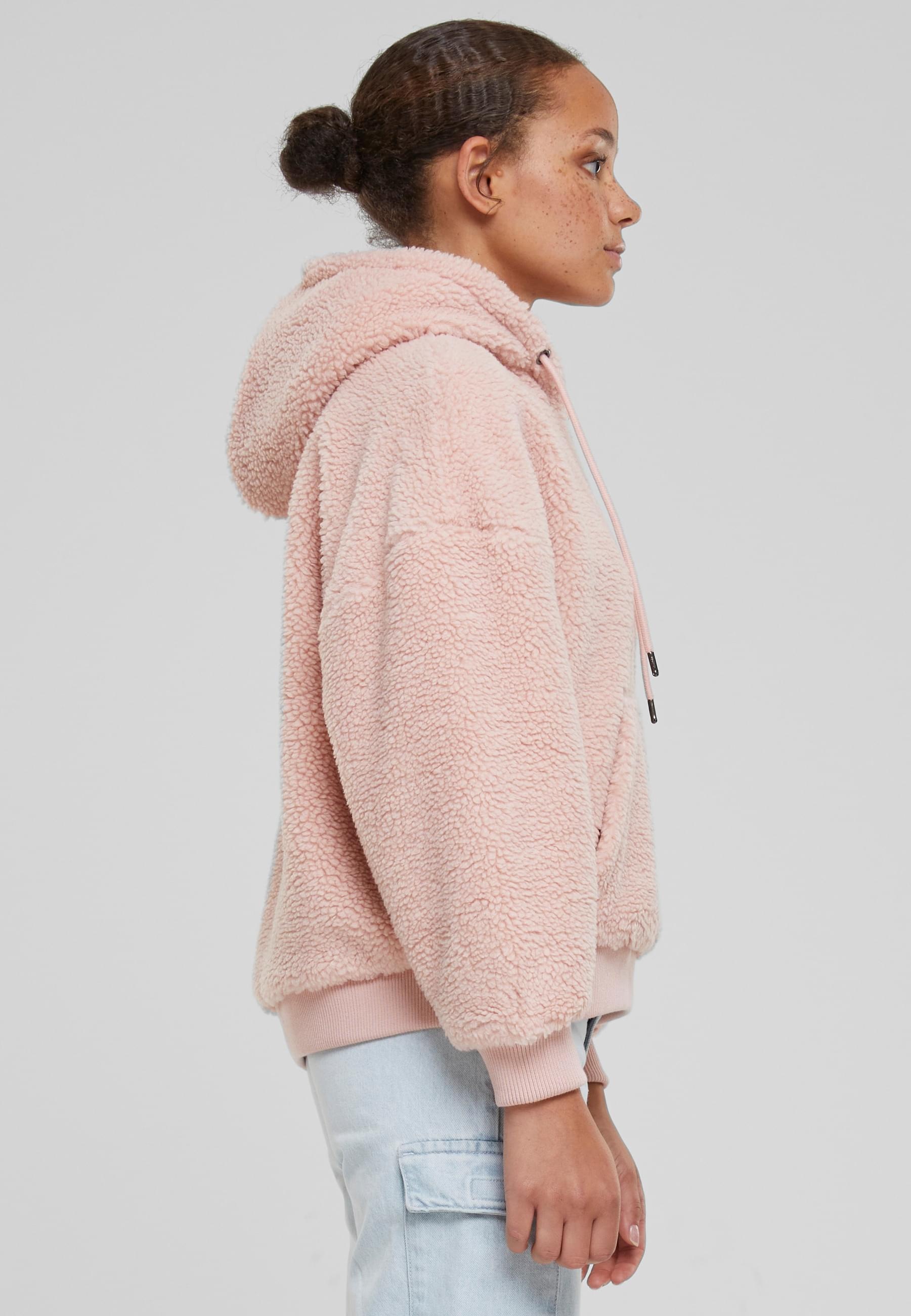 Karl Kani Kapuzenpullover »Karl Kani Damen KW233-041-1 KK Metal Signature Teddy Os Hoodie«, (1 tlg.)