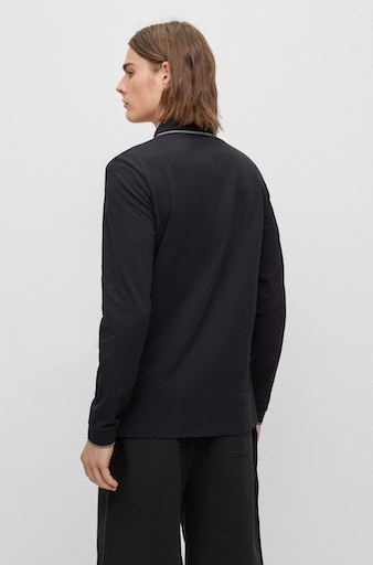 BOSS ORANGE Poloshirt »Passertiplong«, in feiner Baumwollqualität ▷  bestellen | BAUR | Rundhalsshirts
