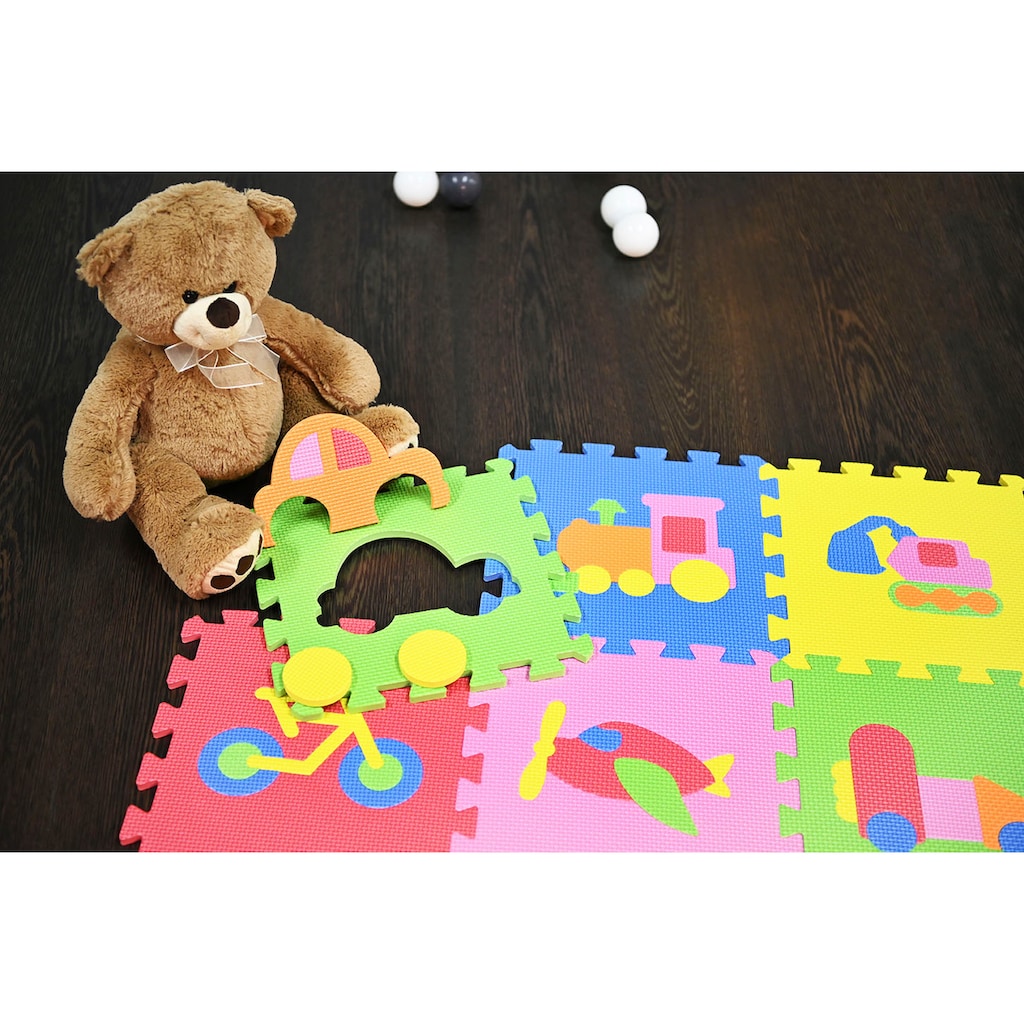 Knorrtoys® Puzzle »Verkehr«, Puzzlematte, Bodenpuzzle