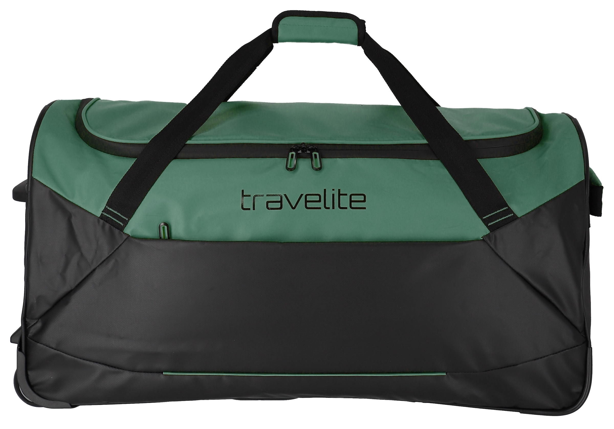 travelite Reisetasche "BASICS mit Rollen", Freizeittasche Sporttasche Wasserabweisend Kantenschutz