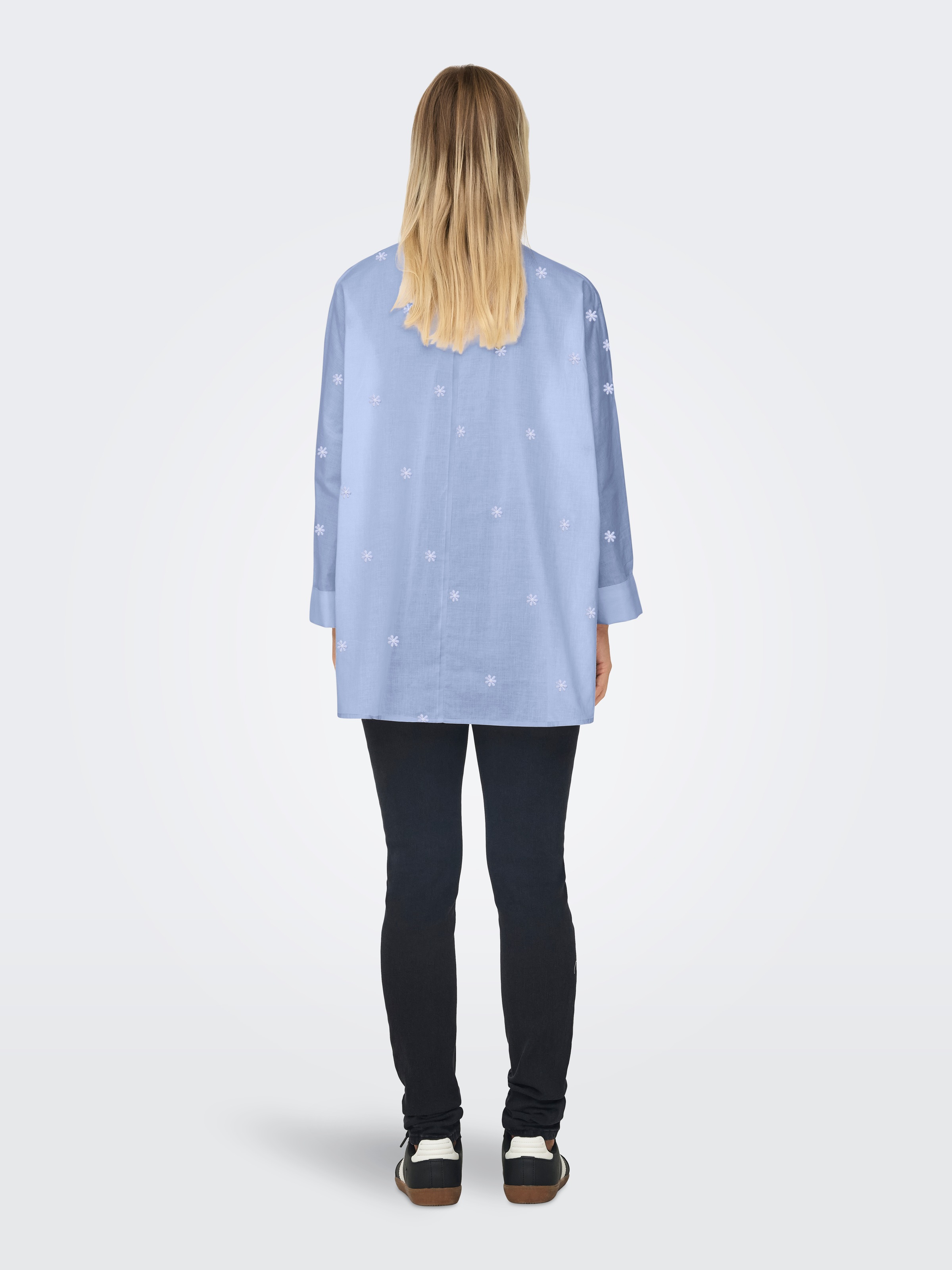 ONLY Hemdbluse "ONLNEW LINA GRACE LS EMB SHIRT NOOS WVN" günstig online kaufen