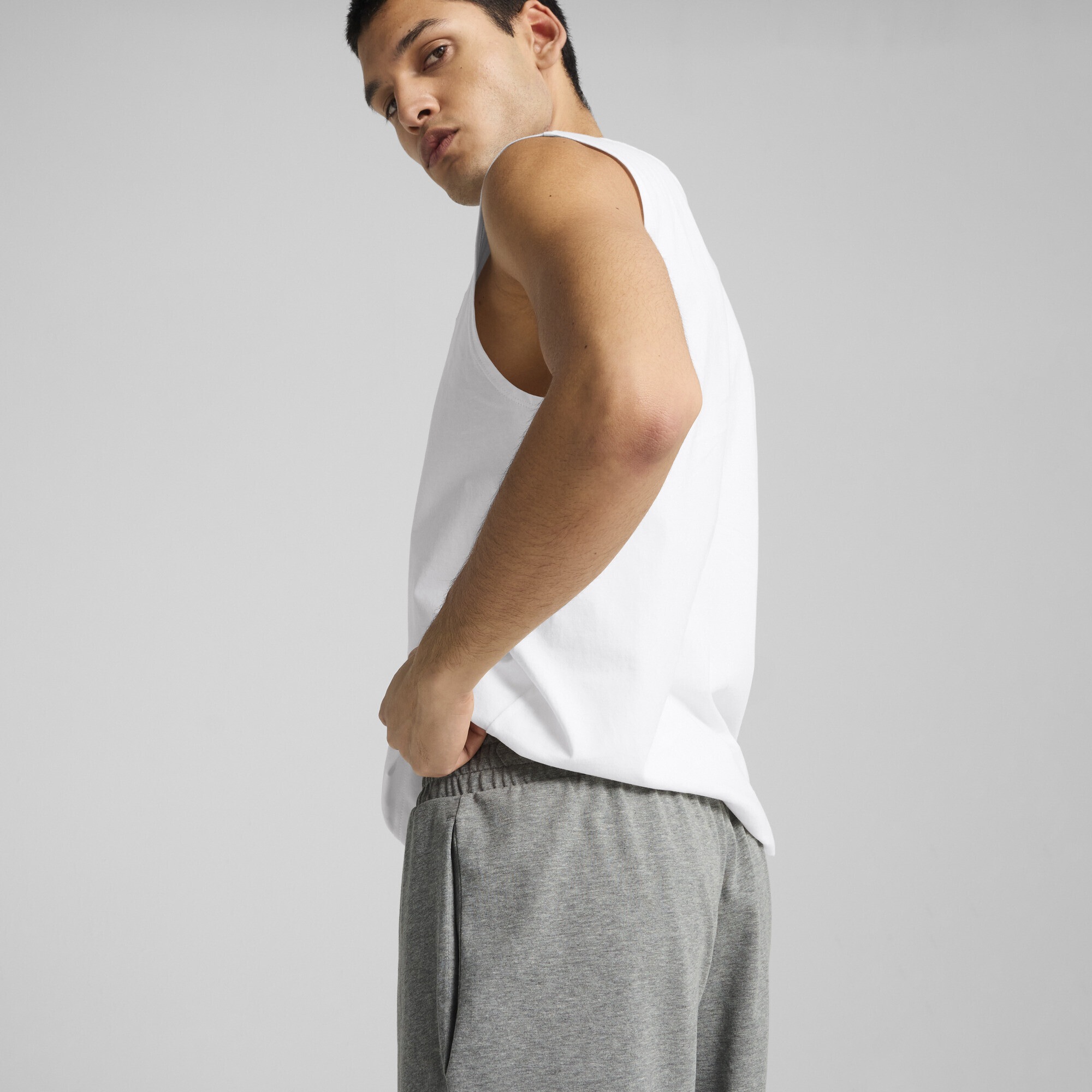 PUMA Sporthose »Essentials No. 1 Logo Jersey 10" Shorts Herren«