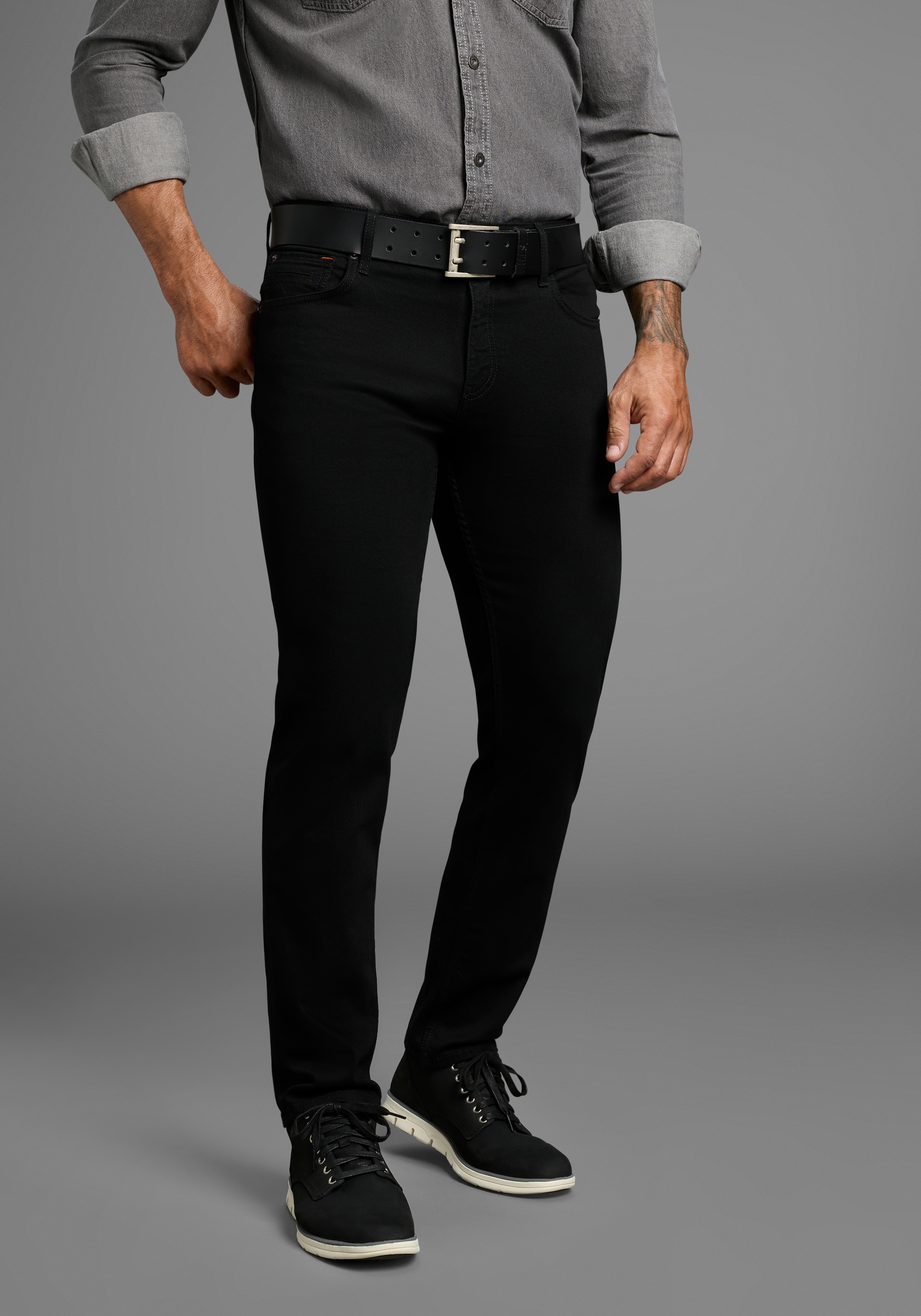 H.I.S Straight-Jeans "NEW DALE", gerades Bein, mit Used-Effekten, niedrige günstig online kaufen