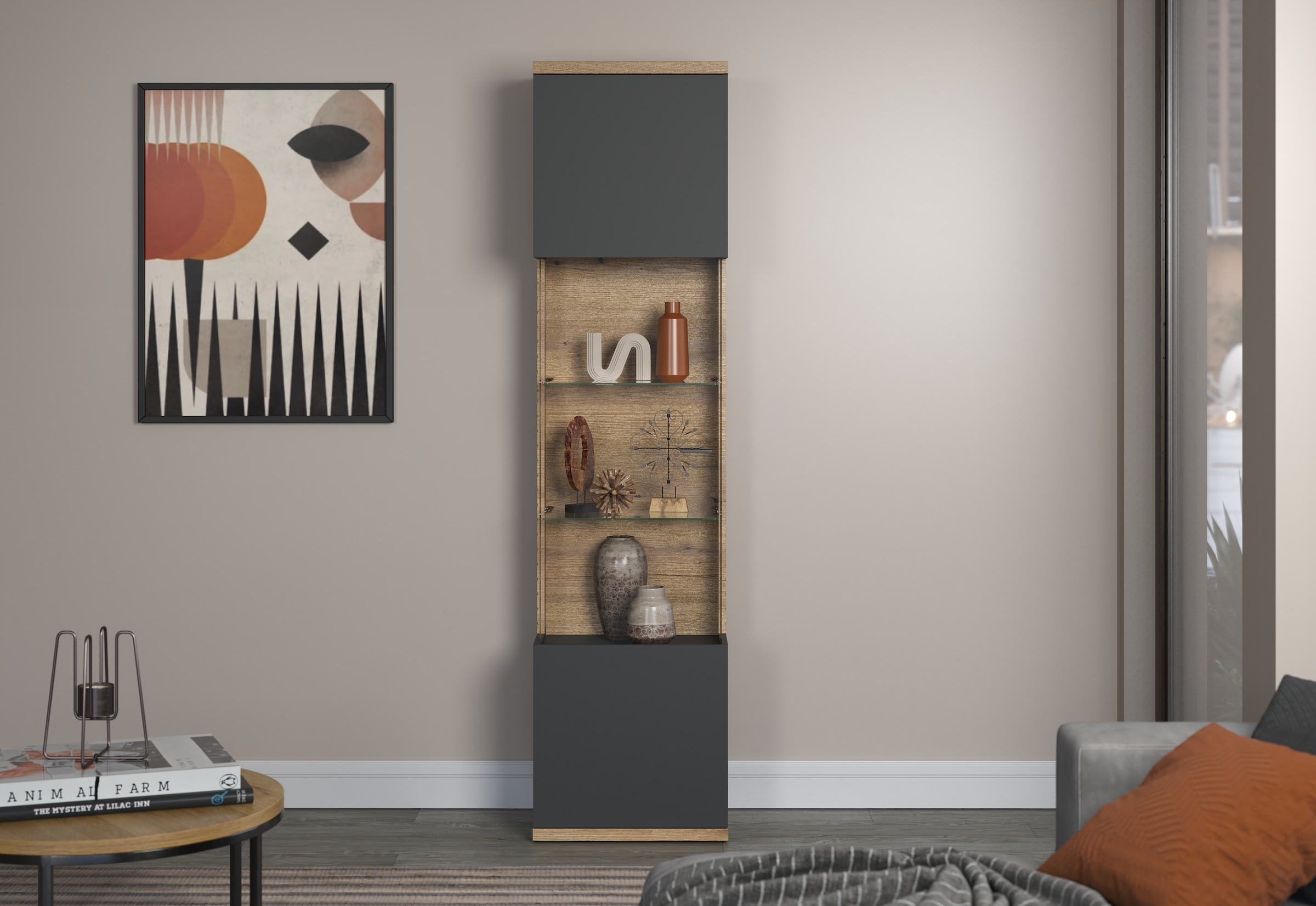 INOSIGN Vitrine »Norris«, Modernes Design | BAUR