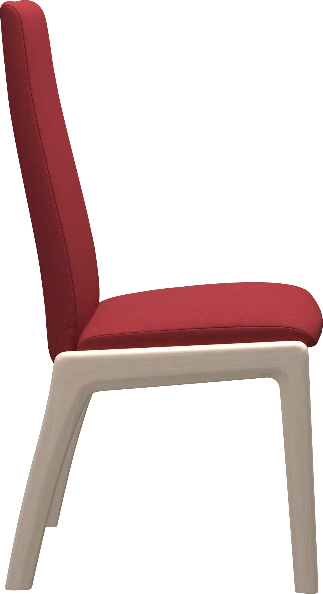 Stressless® Polsterstuhl »Laurel«, Microfaser DINAMICA, Low Back, Größe L, mit abgerundeten Beinen in Eiche gekalkt