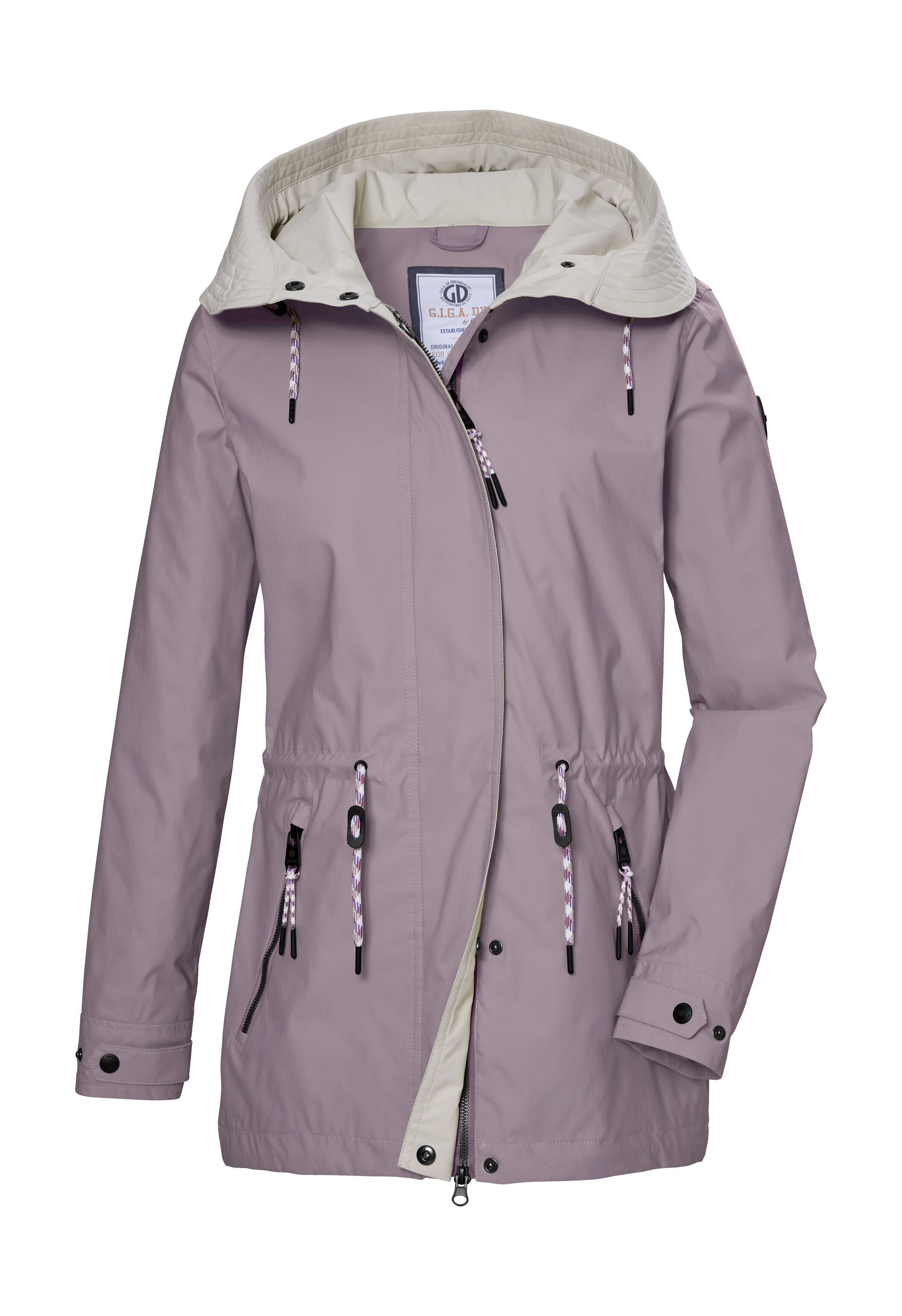 G.I.G.A. DX by killtec Funktionsjacke "GS 72 WMN JCKT" Wind- und wasserdichte Jacke mit urbanem Look und großer Kapuze